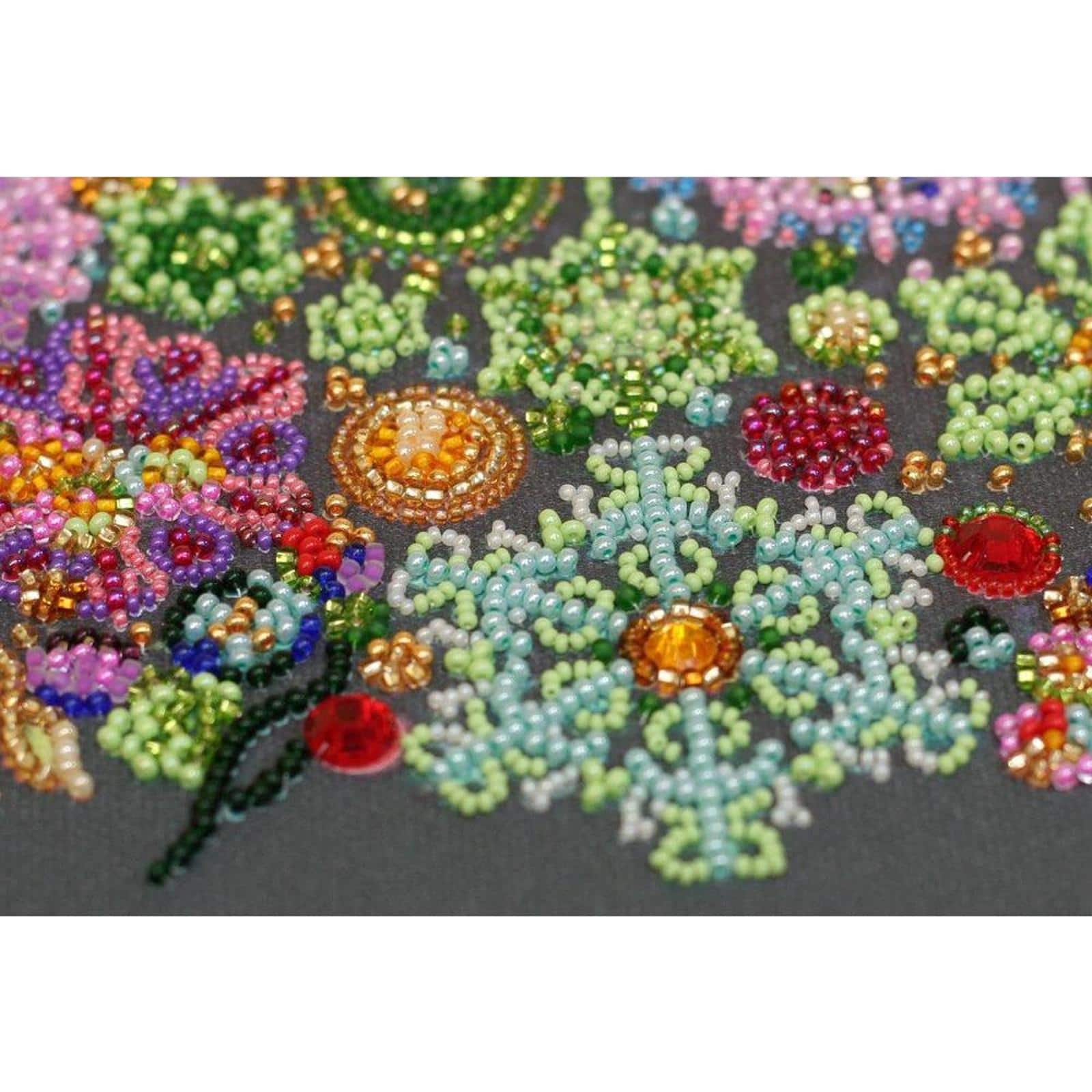 Abris Art Golden Lights Winter Tale Bead Embroidery Kit