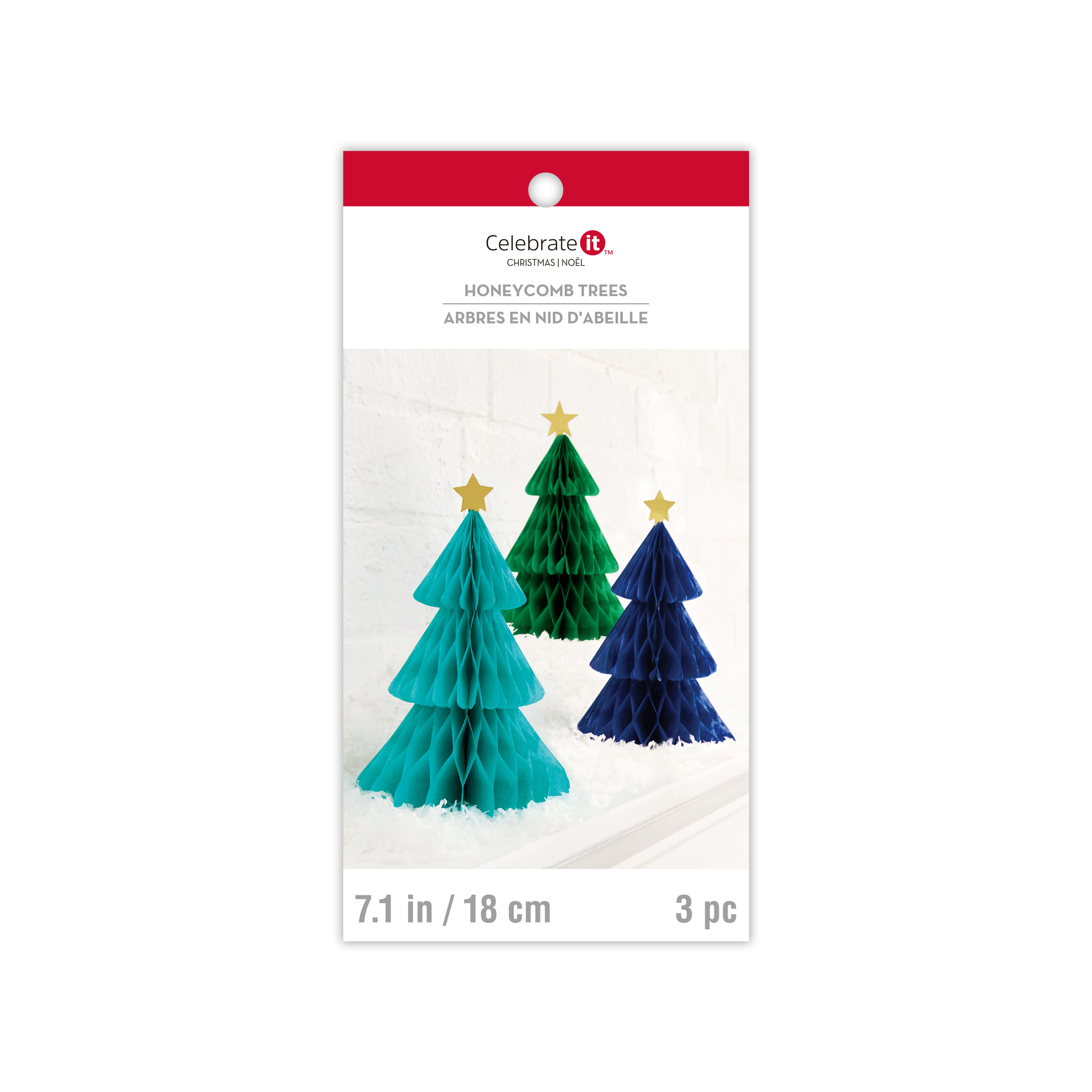 Green &#x26; Blue Honeycomb Tree Kit by Celebrate It&#x2122;