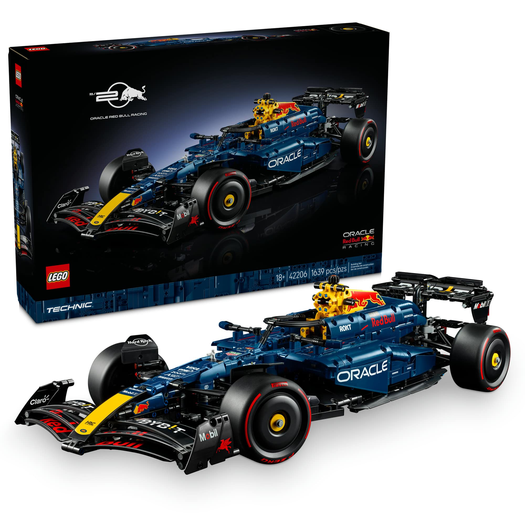 LEGO&#xAE; Technic&#x2122; Oracle Red Bull Racing RB20 F1 Car Model Kit for Adults 42206