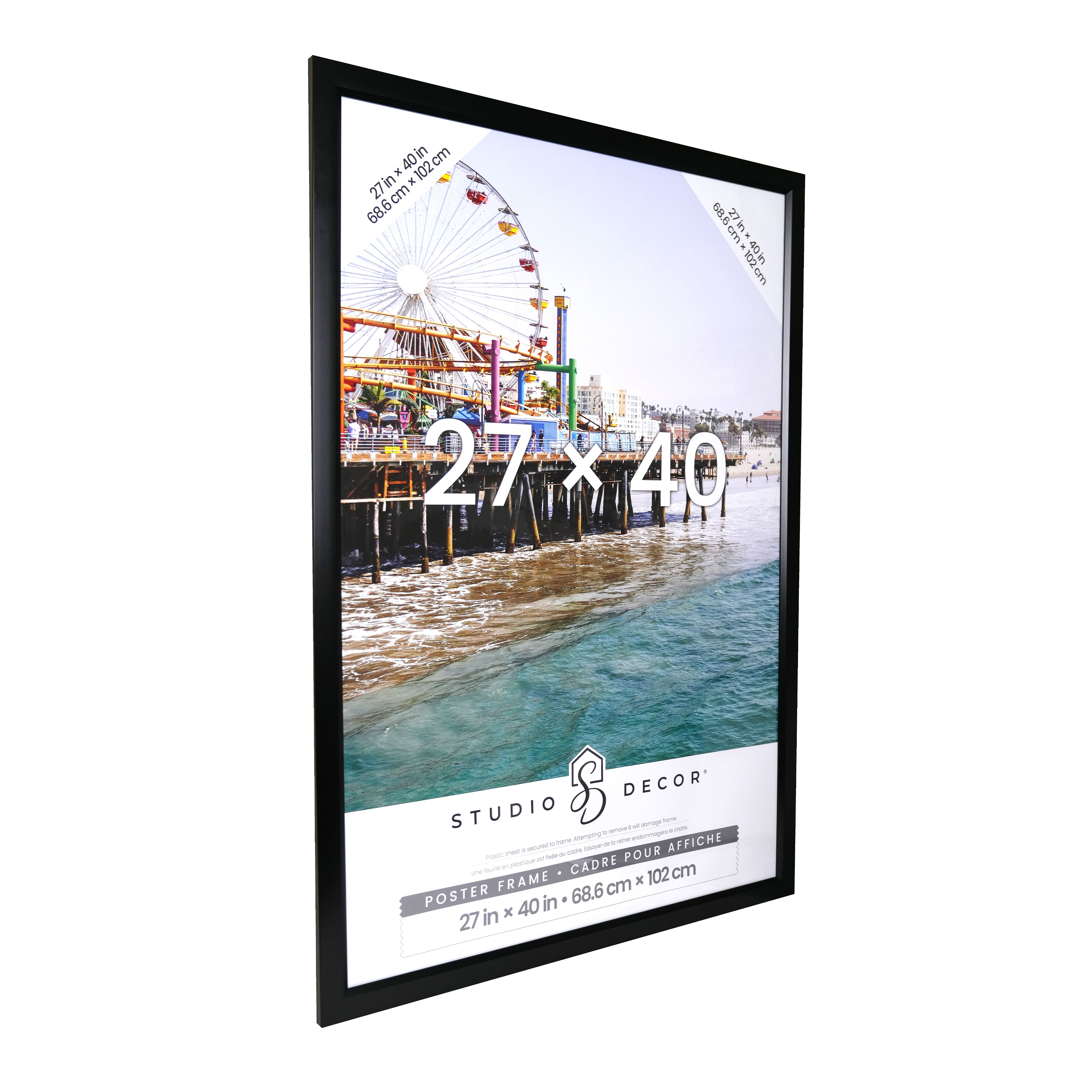 6 Pack: Black Poster Frame by Studio Décor®