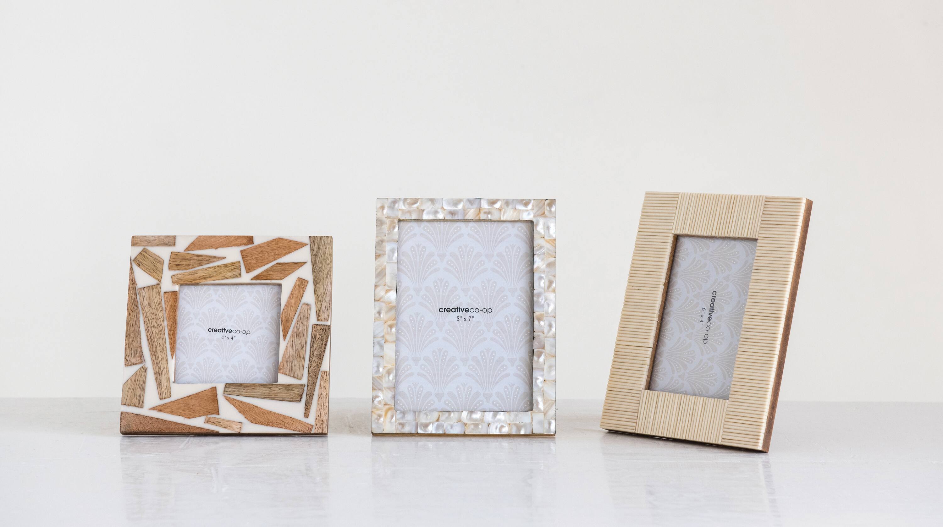 Hello Honey® Mother of Pearl 5" x 7" Photo Frame