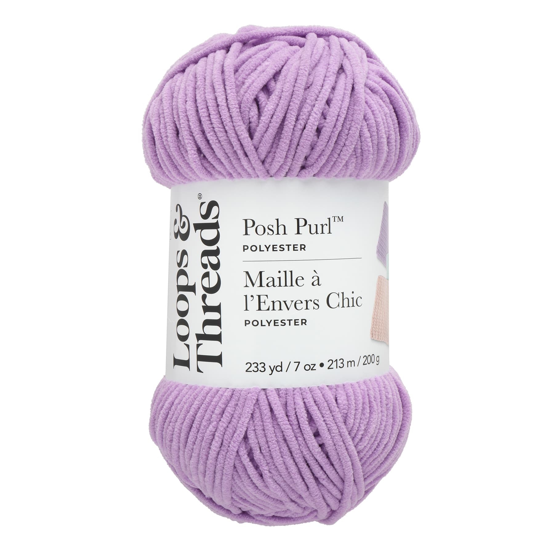 6 Pack: Posh Purl™ Yarn by Loops & Threads®