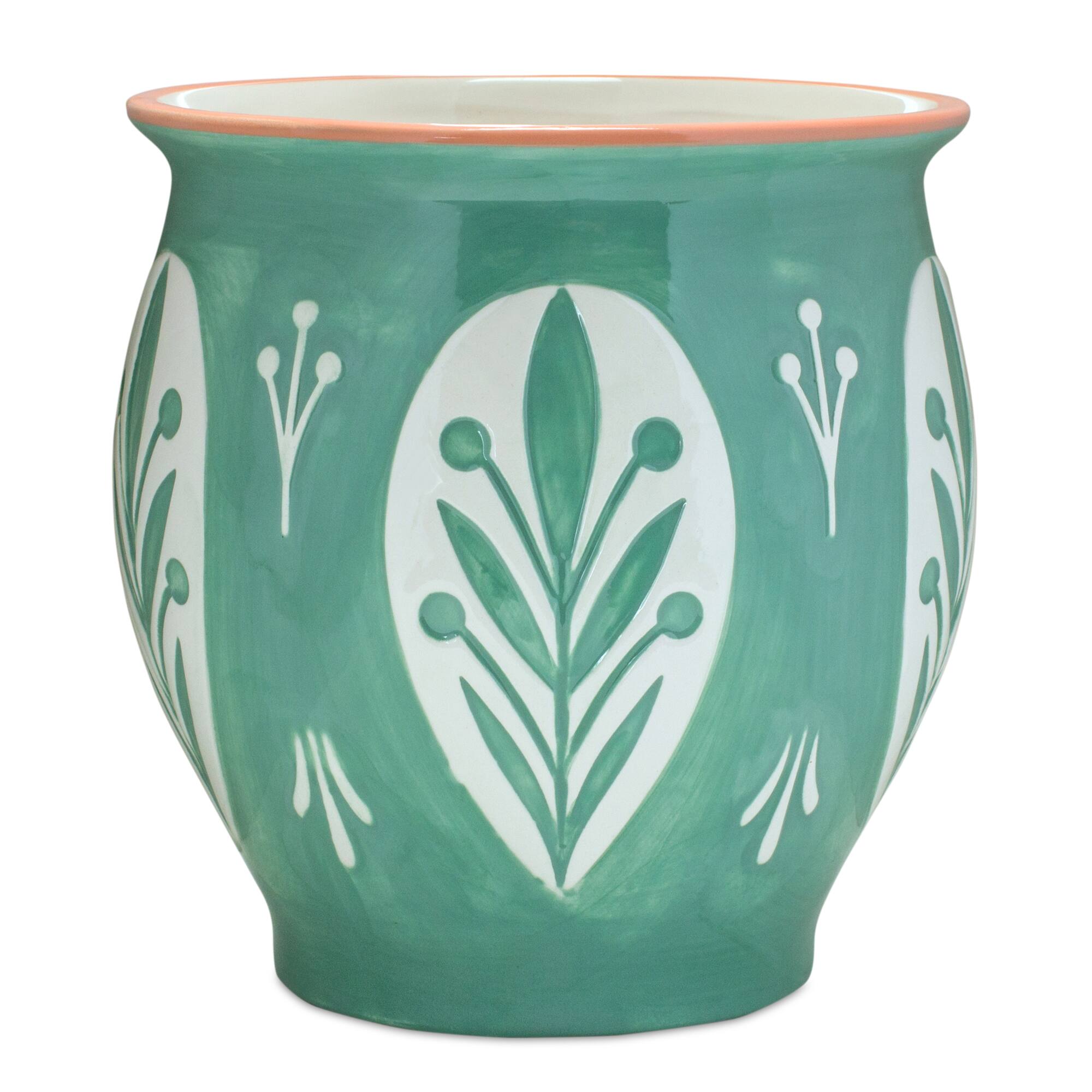 7&#x22; Decorative Ceramic Pot Set