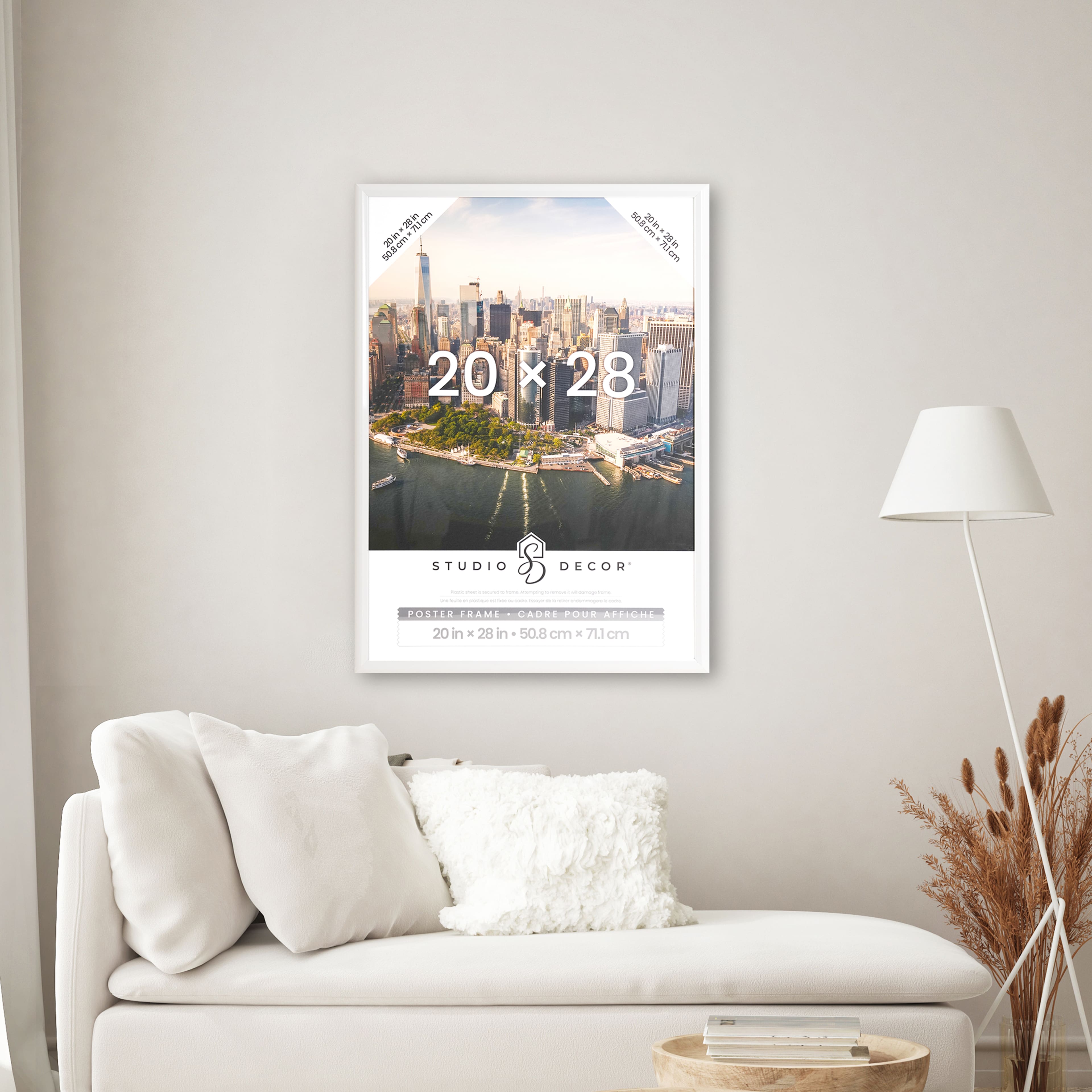 6 Pack: White Poster Frame by Studio D&#xE9;cor&#xAE;