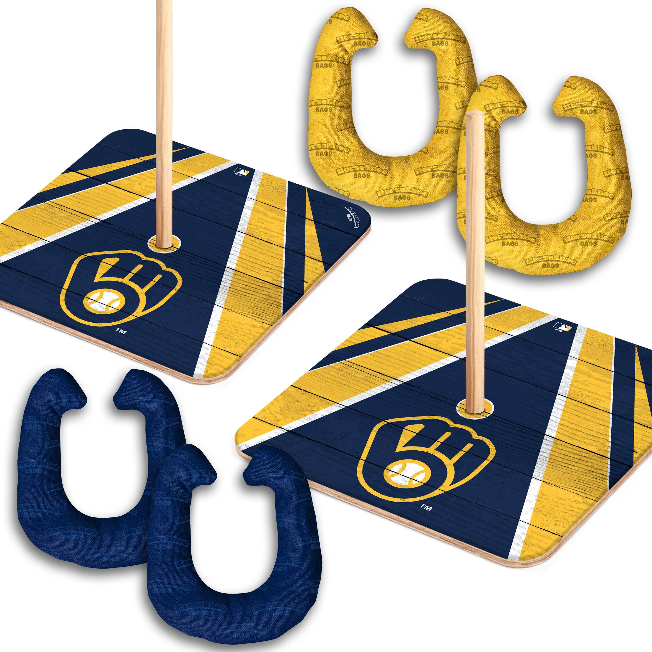 MLB HorseShoe Bags Game By Youthefan in Milwaukee Brewers | 14 lbs | Michaels®