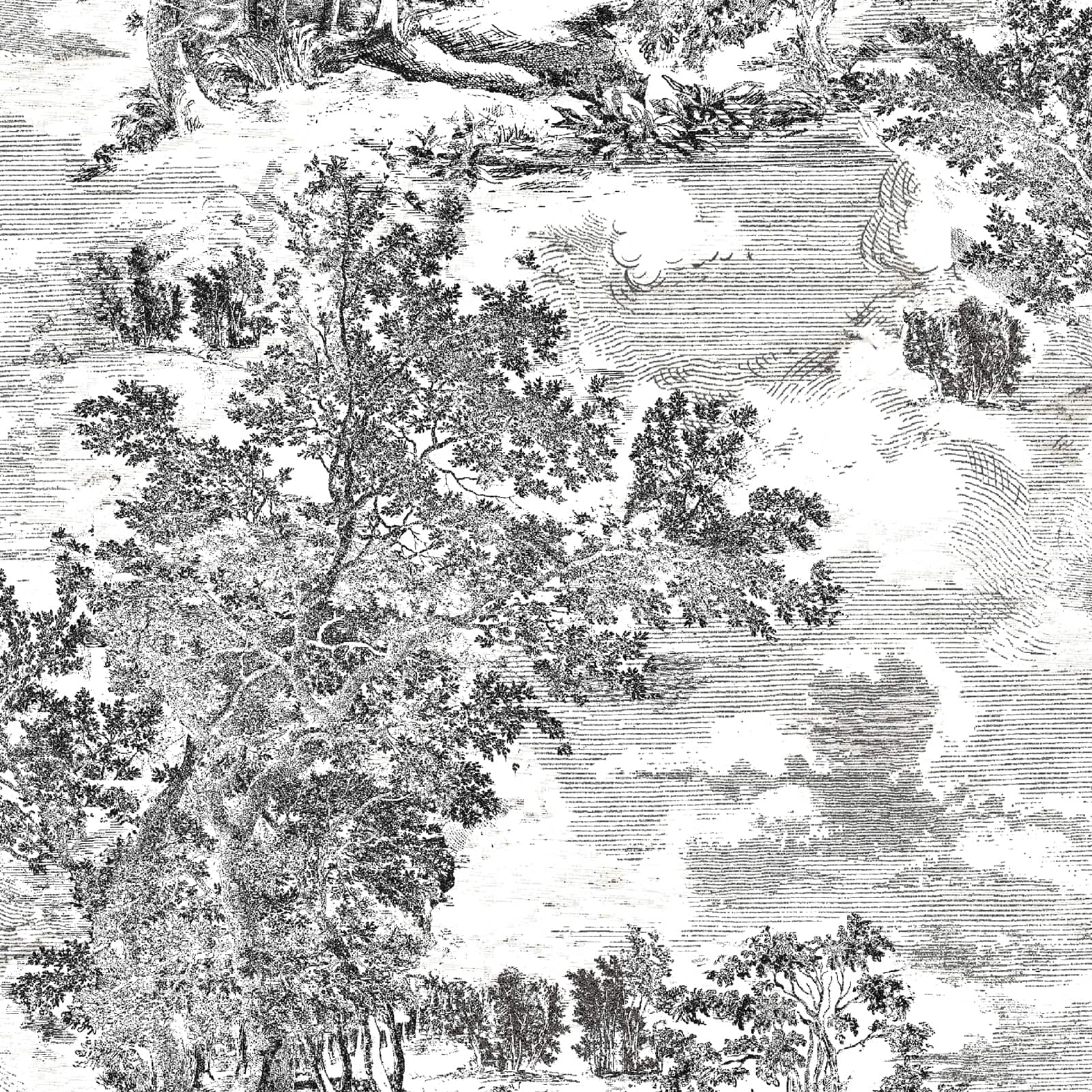 Surface Style Serene Scenes Toile Peel & Stick Wallpaper