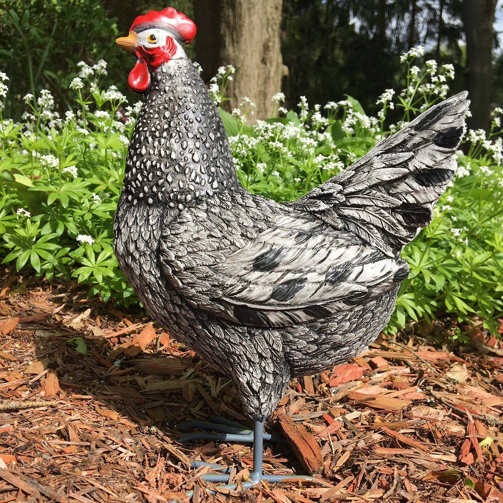 Santa's Workshop 10.5" Plymouth Rock Hen