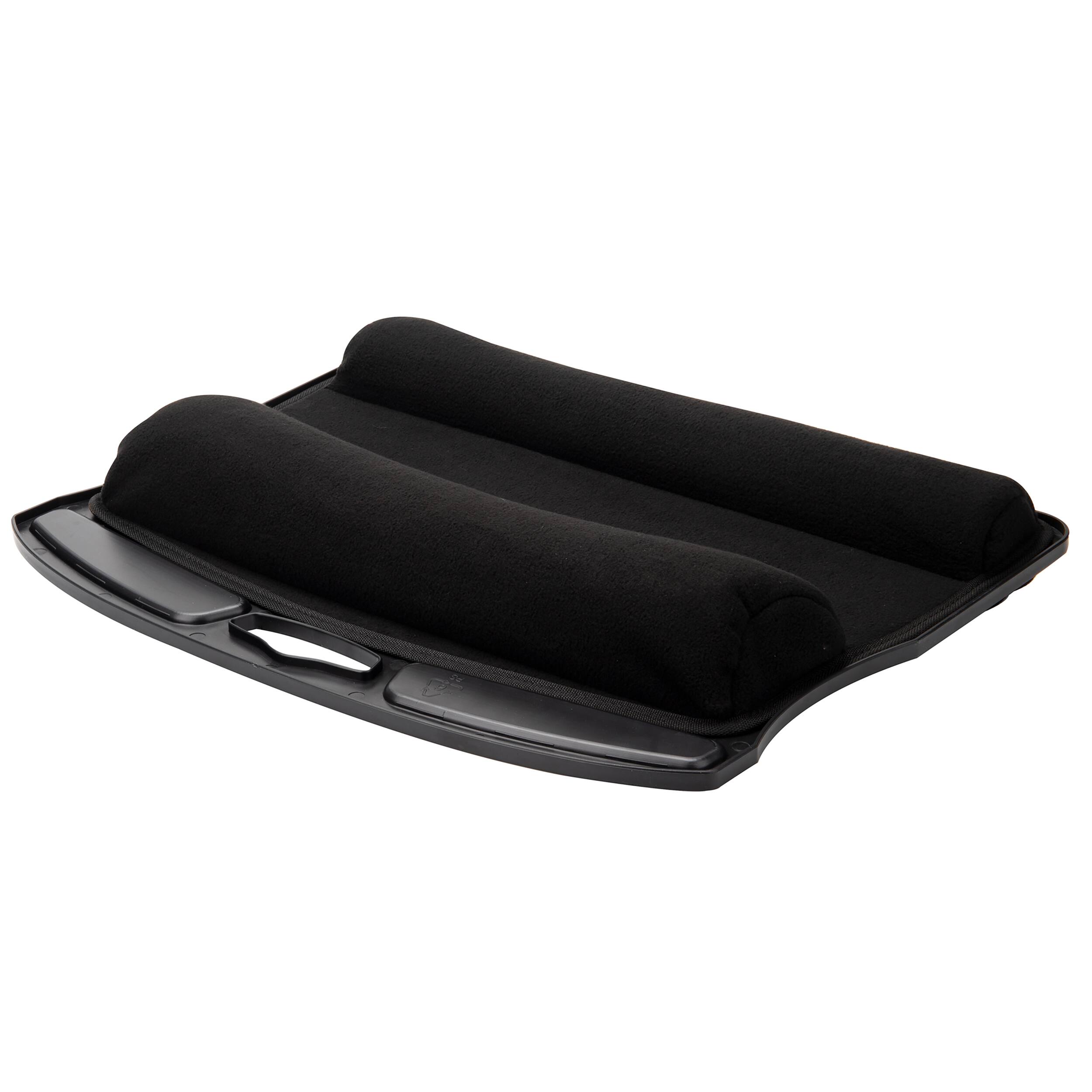 Mind Reader Black Portable Laptop Support with Handle & Ergonomic Cushioning