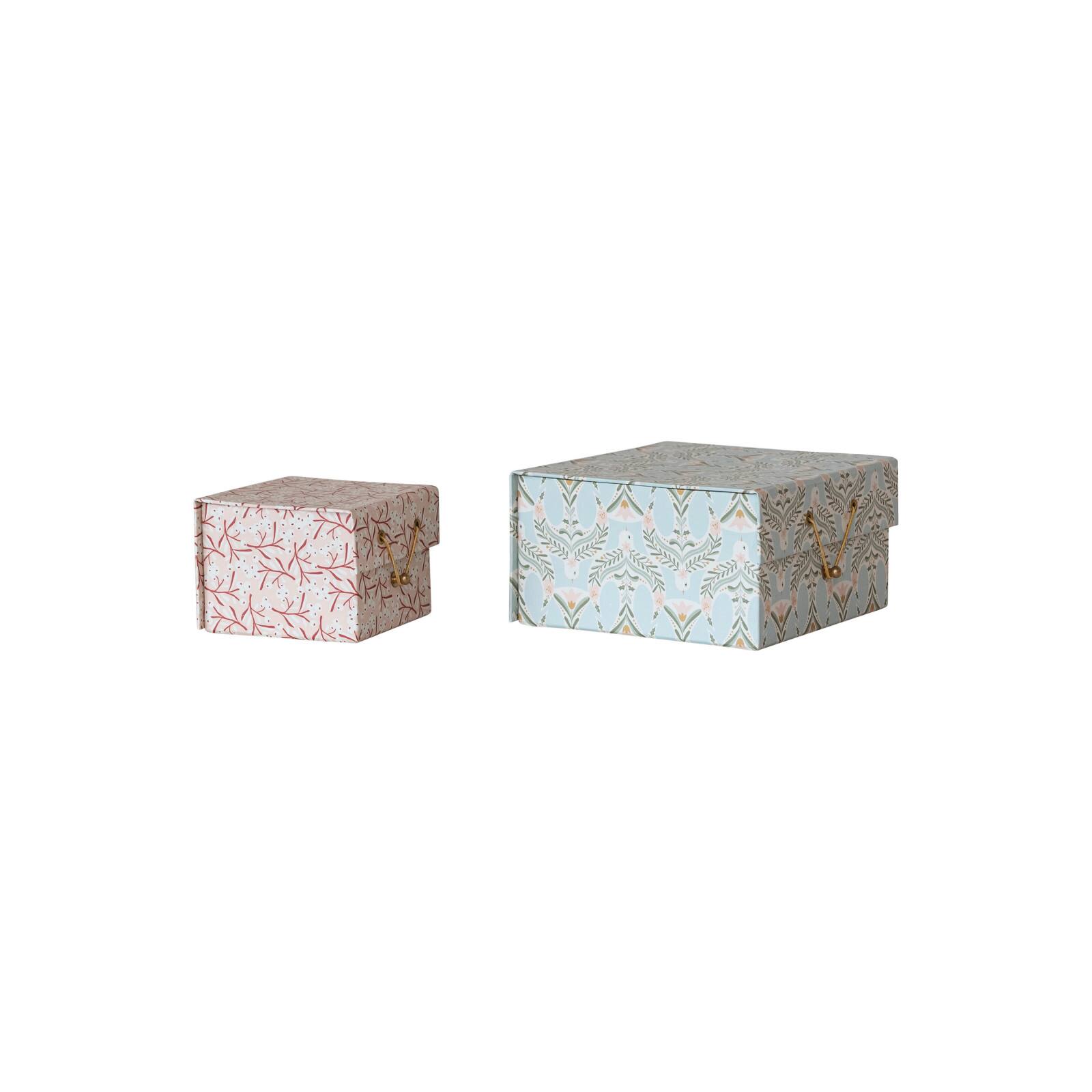 Hello Honey Berry &#x26; Dove Printed Paper Gift Boxes, 2ct.
