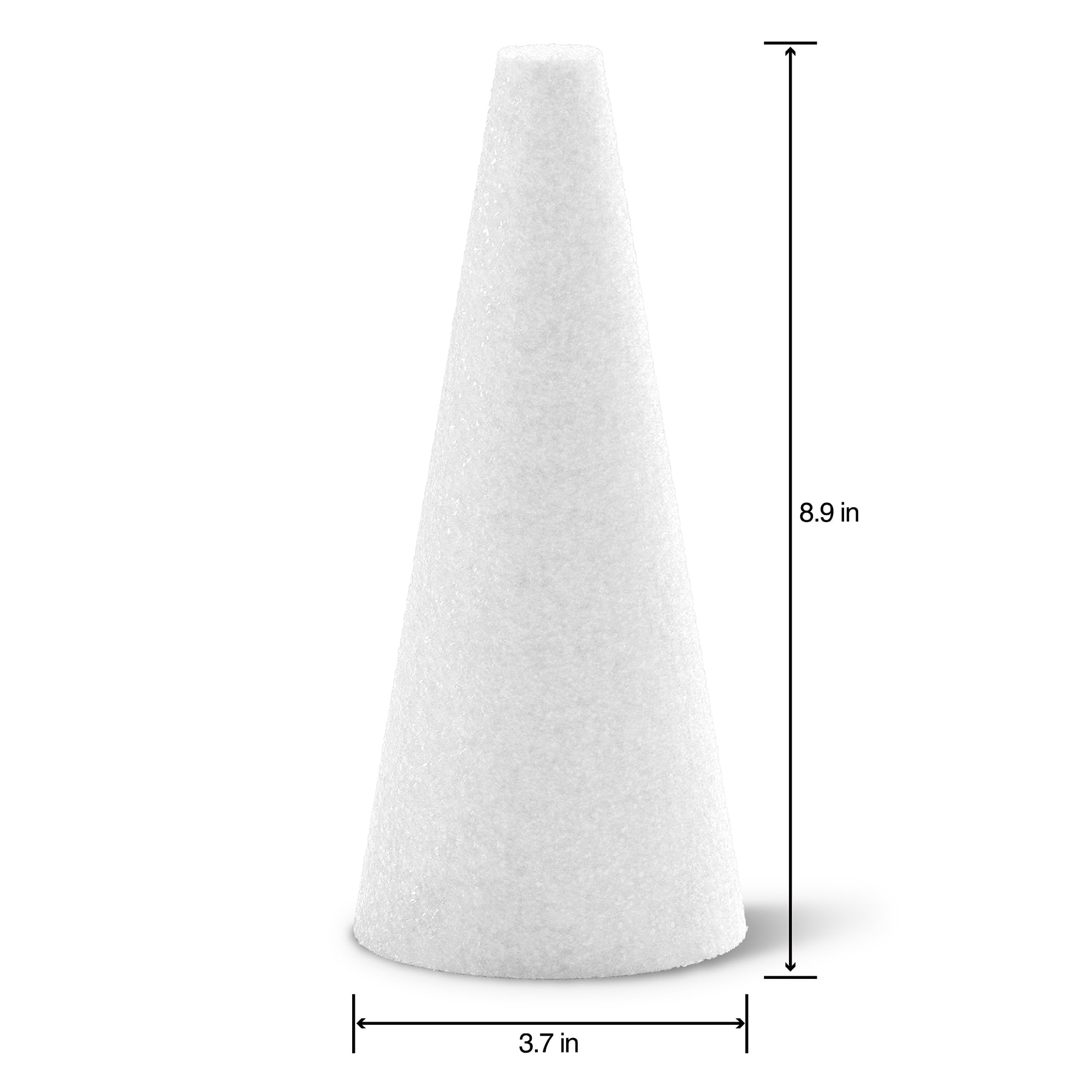 styrofoam cones large