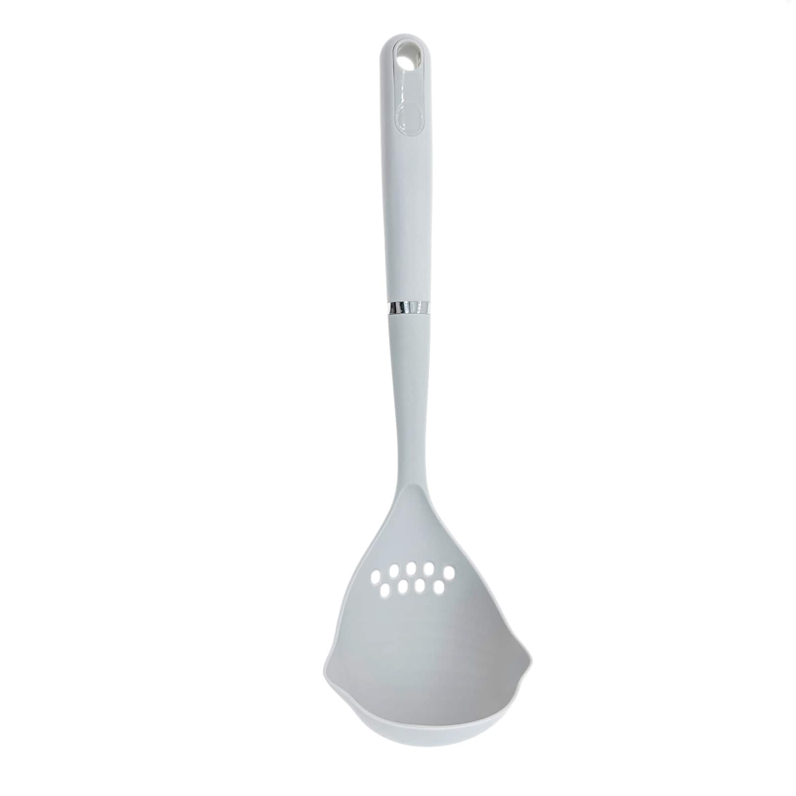 13.75" White Ladle Spoon by Makery™