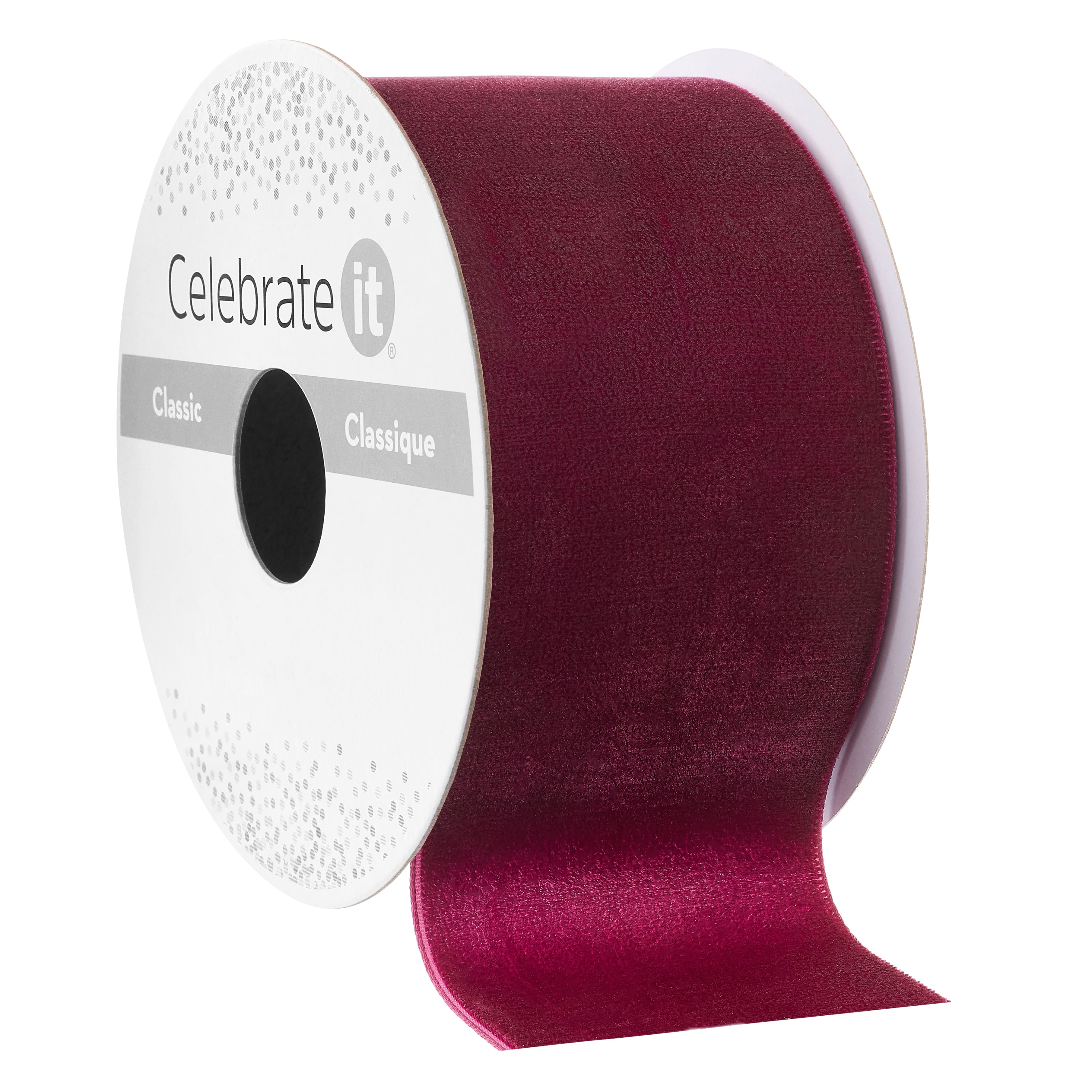2" x 3yd. Velvet Ribbon by Celebrate It™ Classic