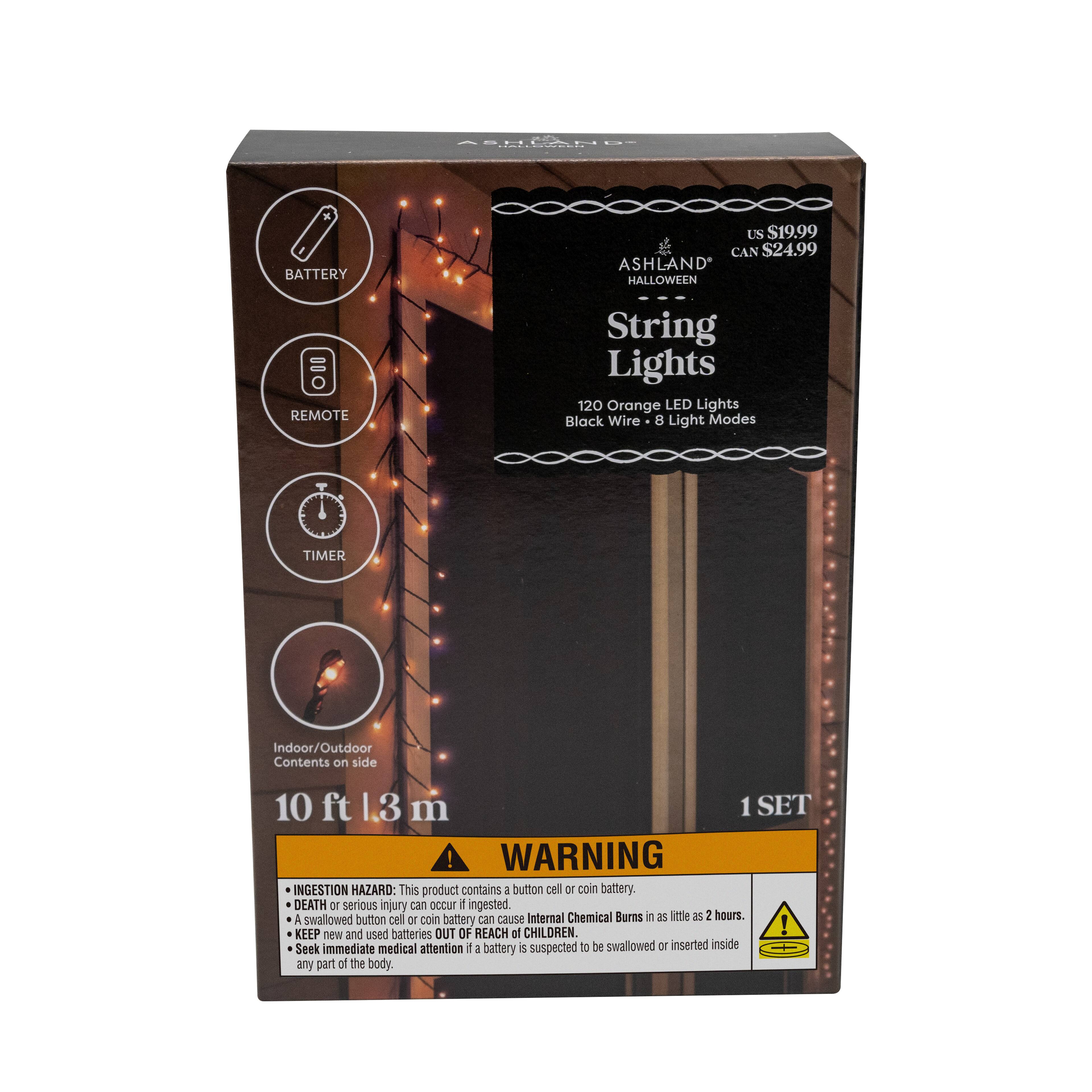 10ft. Orange String Lights by Ashland&#xAE;
