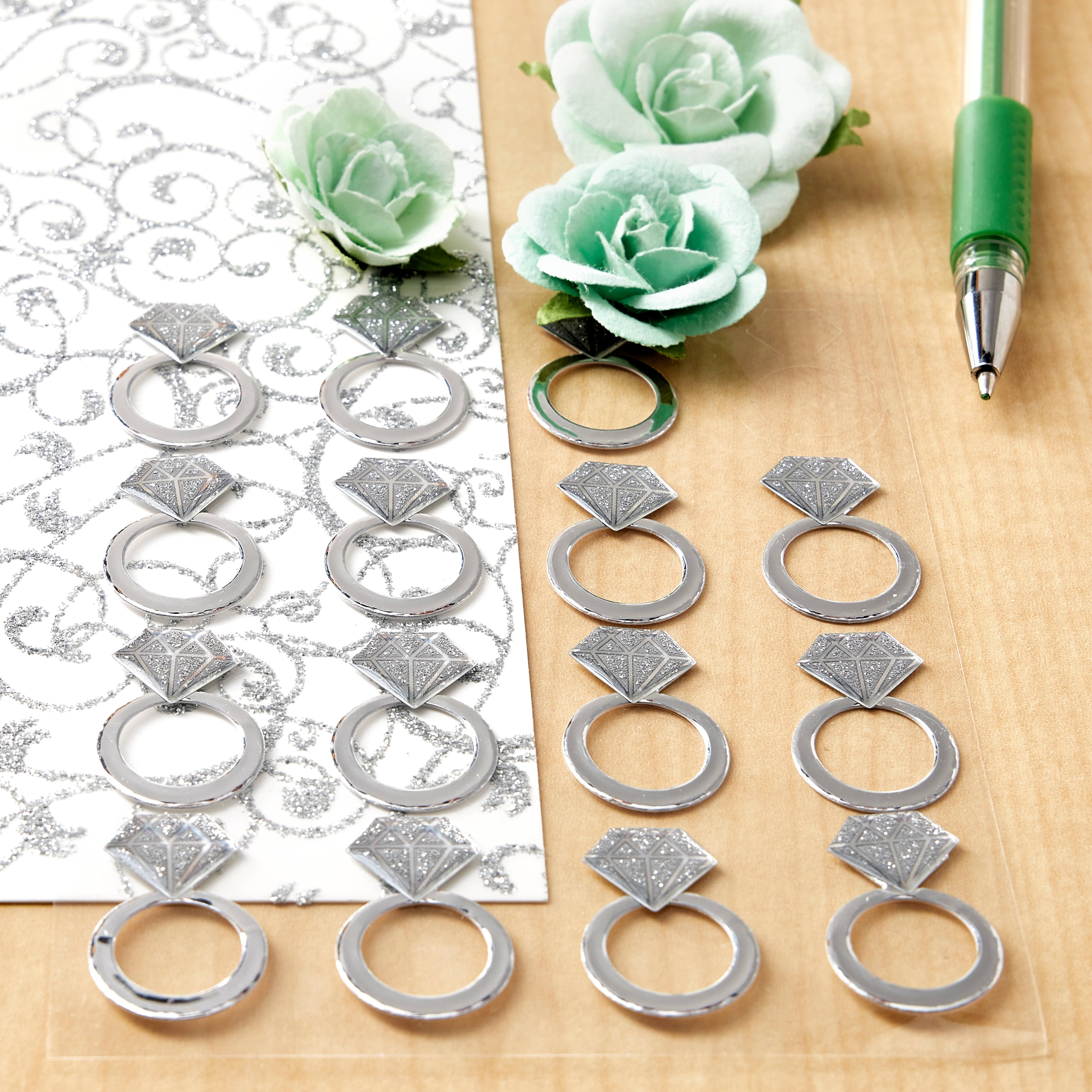 Wedding Ring Dimensional Stickers by Recollections™ Signature™
