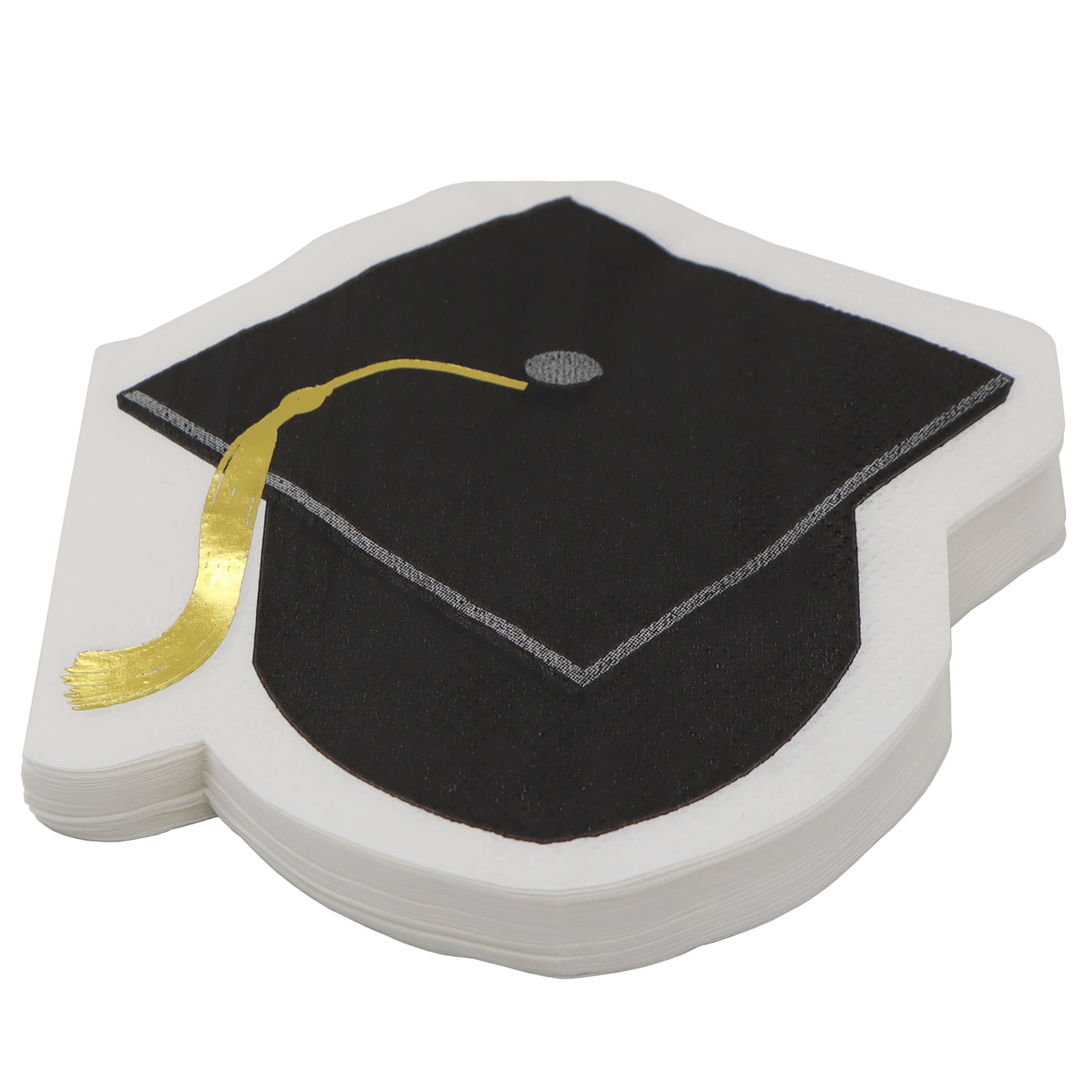 Graduation Cap Beverage Napkins, 20ct. by Celebrate It&#x2122;