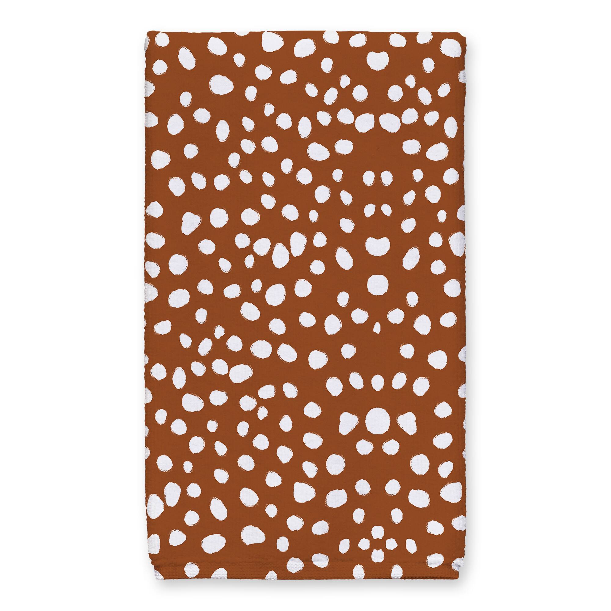 Terracotta Spots 16&#x22; x 25&#x22; Tea Towel Set of 2