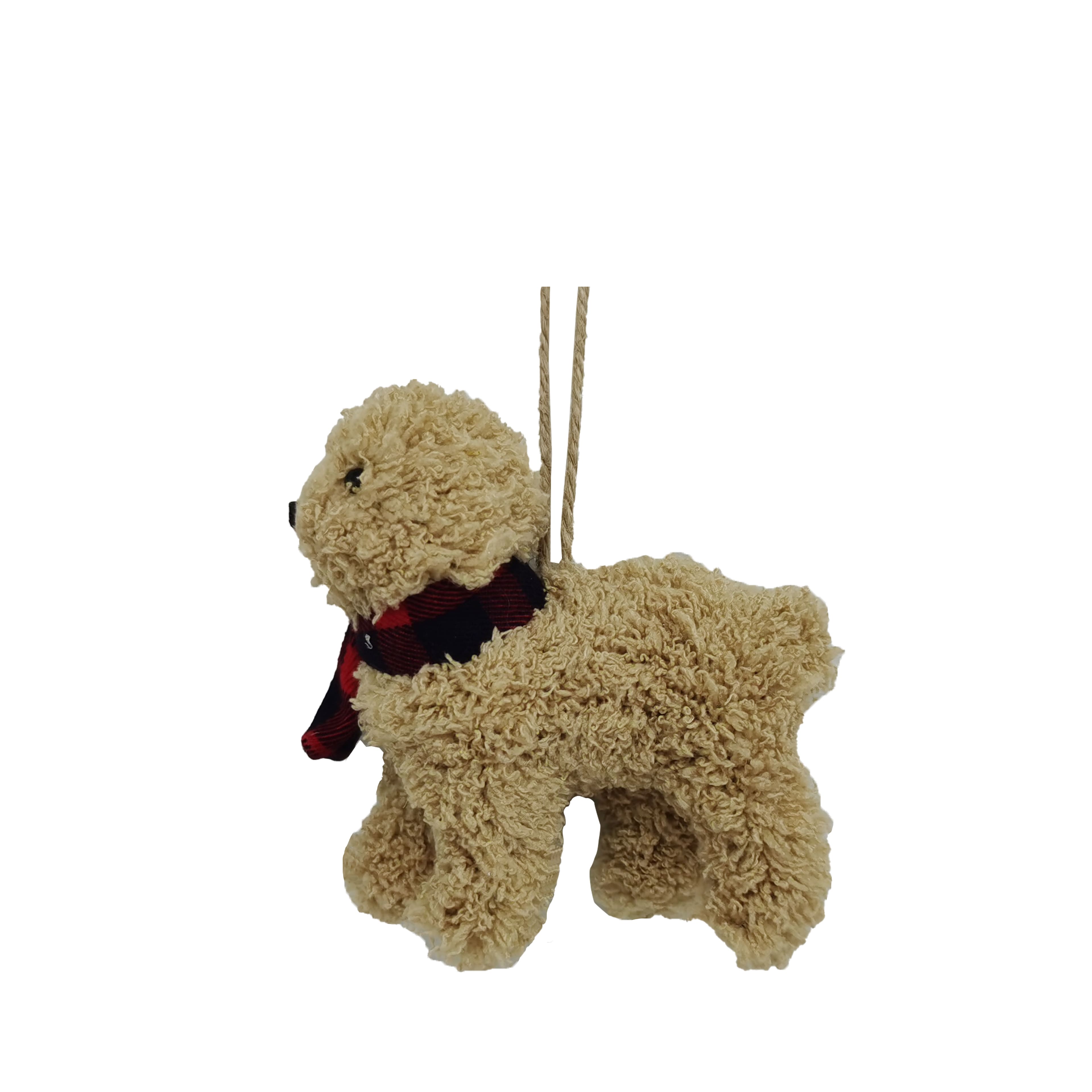 Brown Poodle Felt Ornament by Ashland&#xAE;