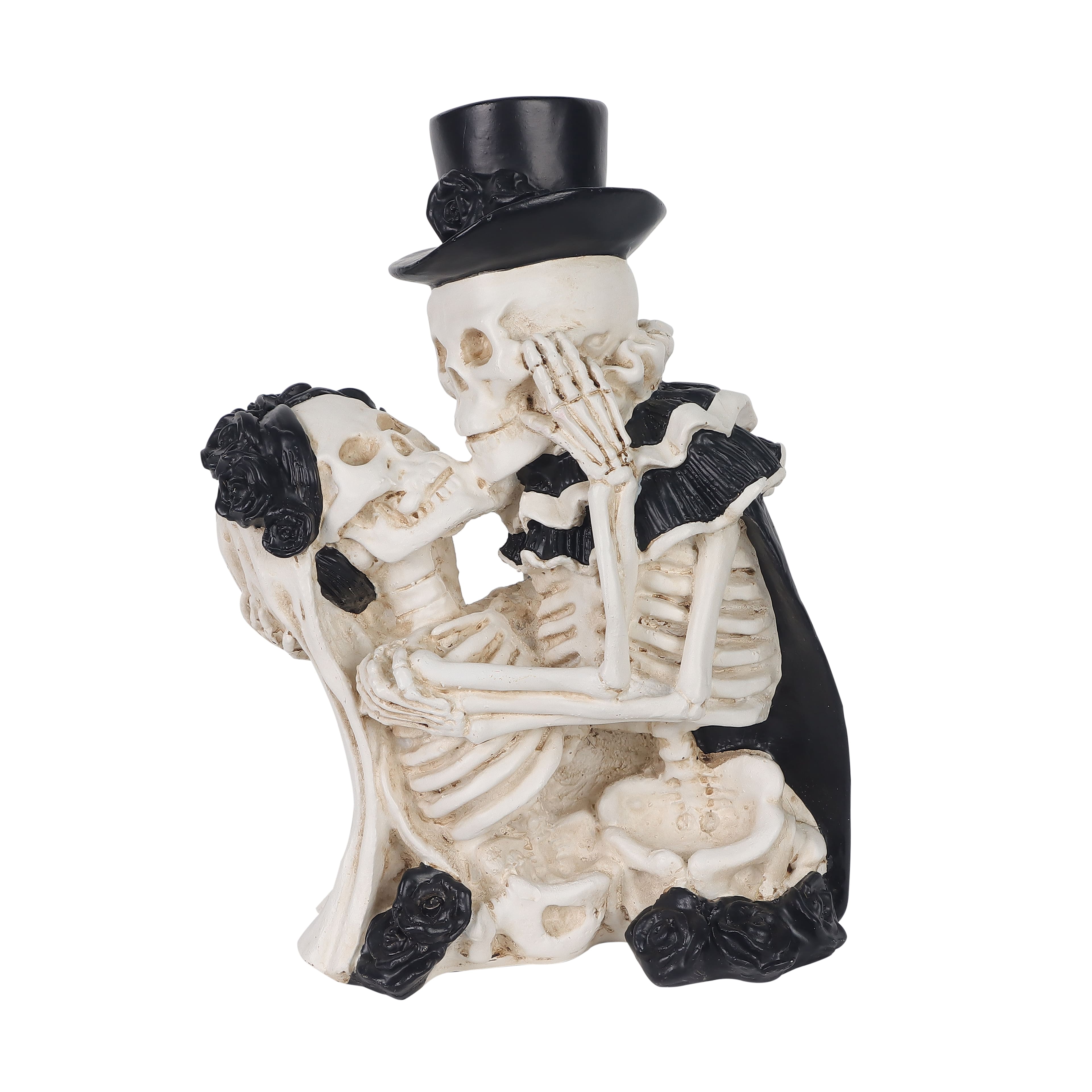 7.5&#x22; Couple Embrace Skeleton Tabletop D&#xE9;cor by Ashland&#xAE;