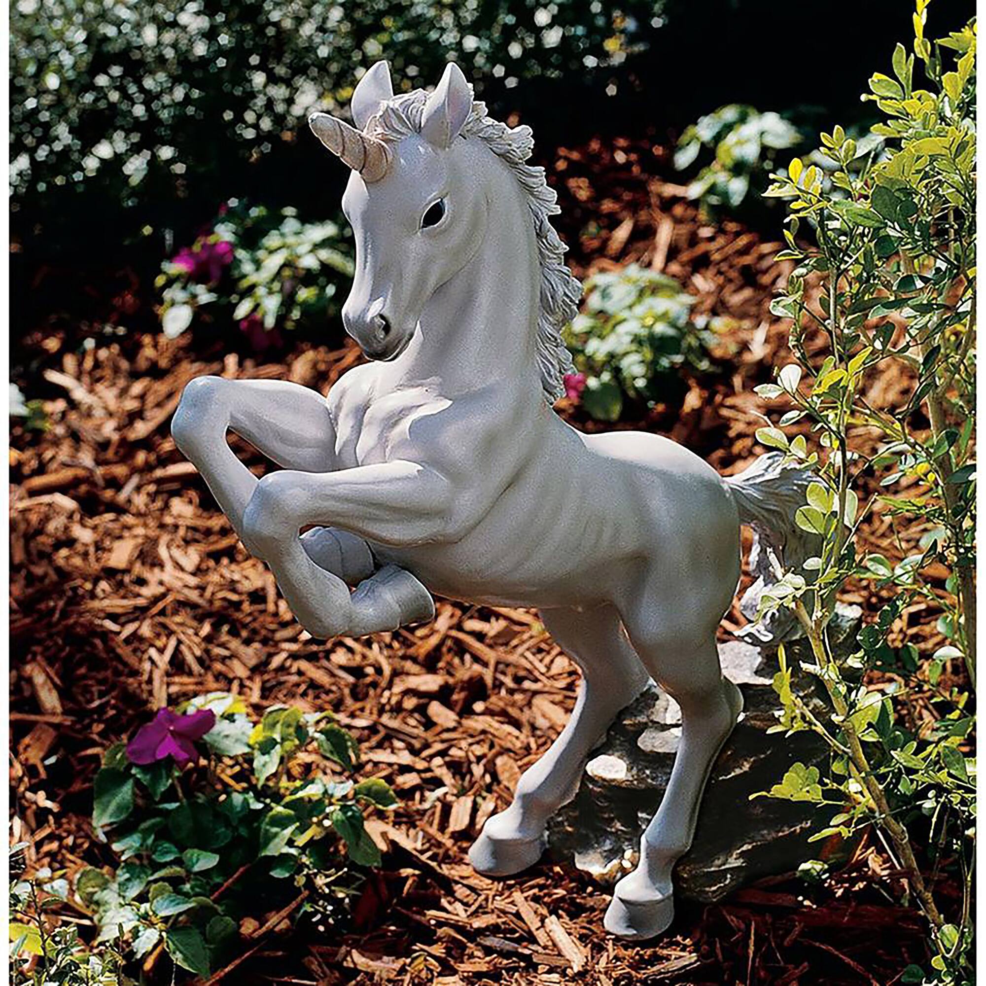 Design Toscano 16.5&#x22; The Enchanted Unicorn Sculpture