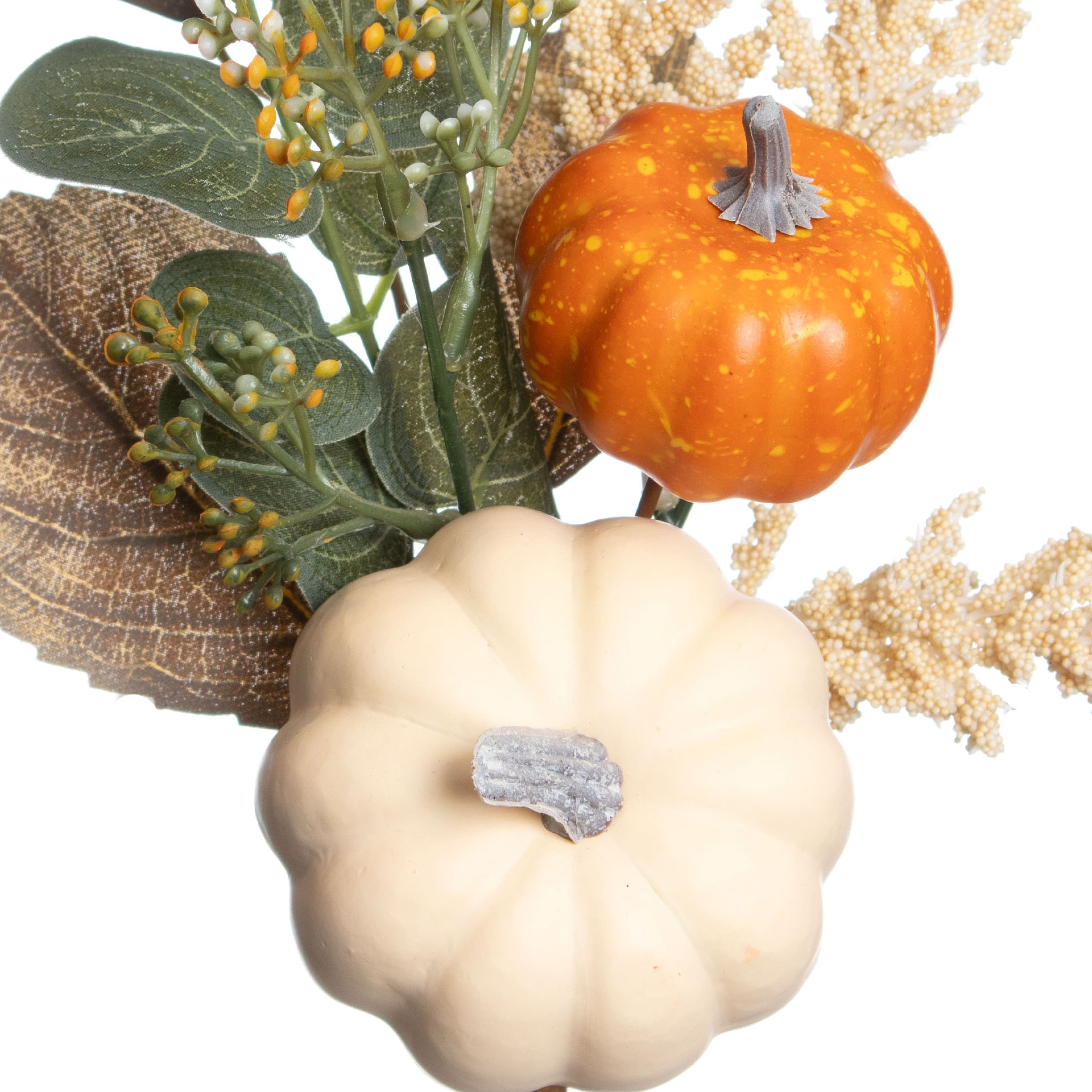 13&#x22; Mixed Pumpkin &#x26; Leaves Pick by Ashland&#xAE;