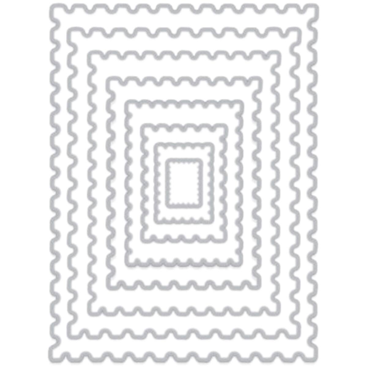 Hero Arts Infinity Dies-Nesting Postage Stamps