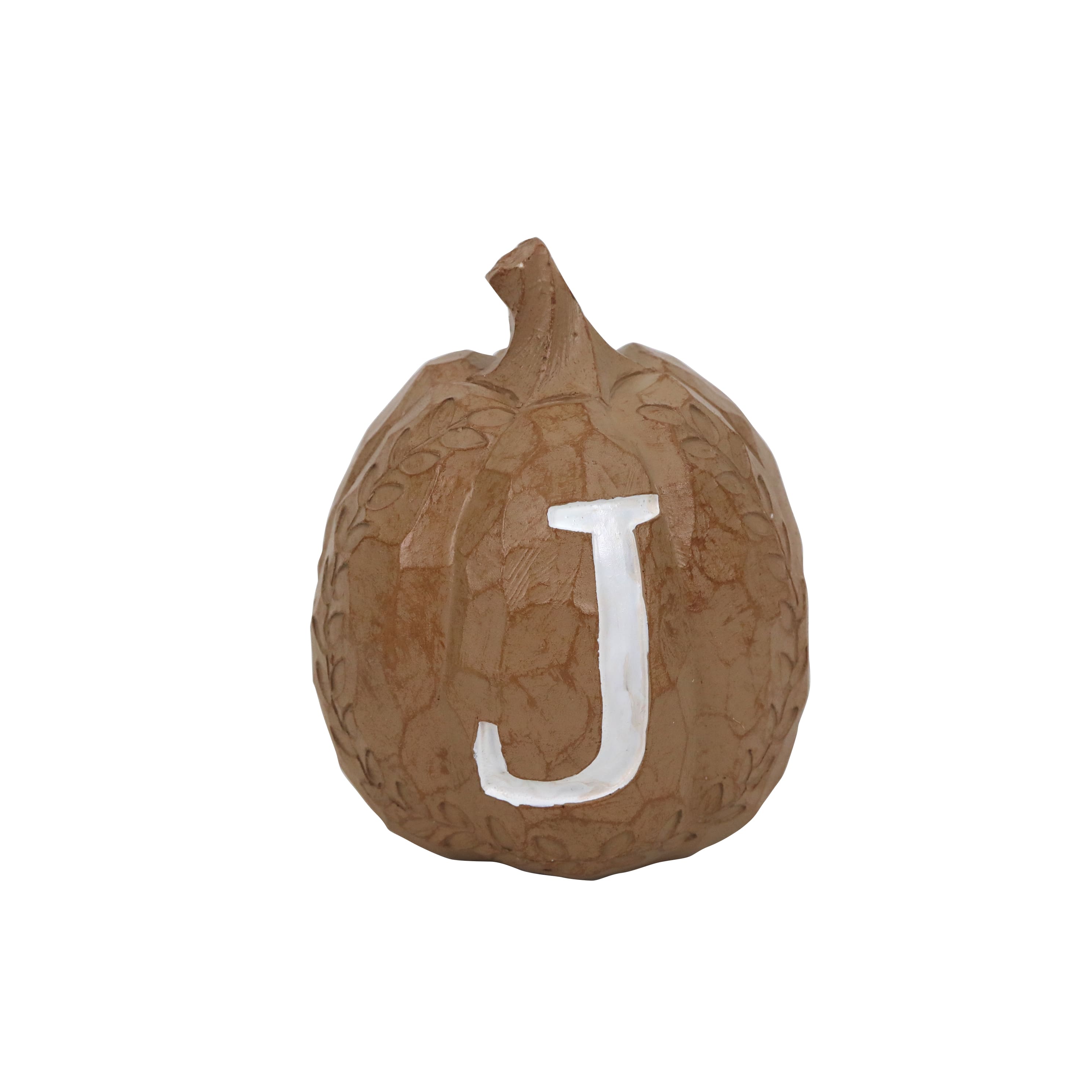4&#x22; Fall Tabletop Pumpkin Monogram Letter by Ashland&#xAE;