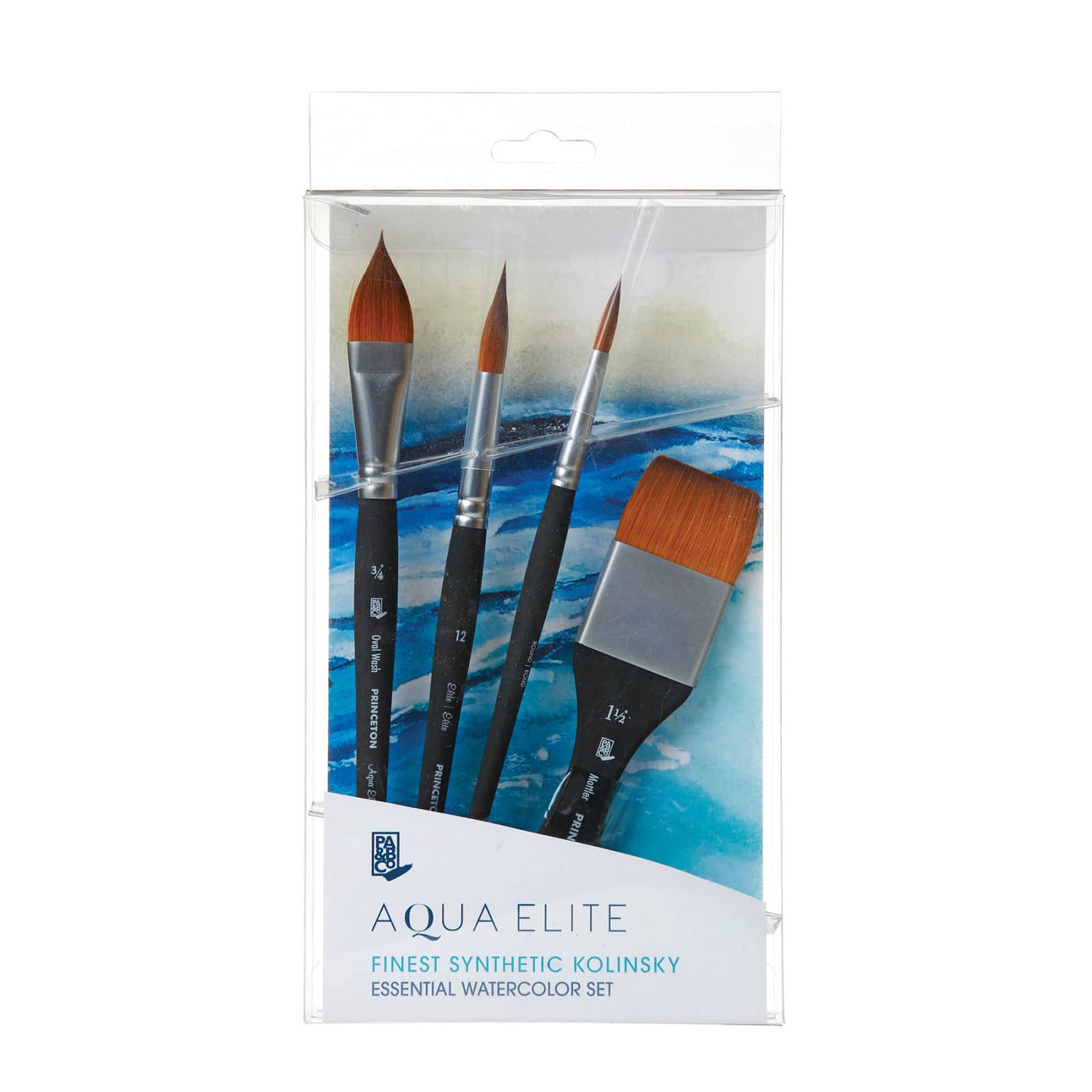 Princeton™ Aqua Elite™ Synthetic Watercolor Watercolor Brush Set