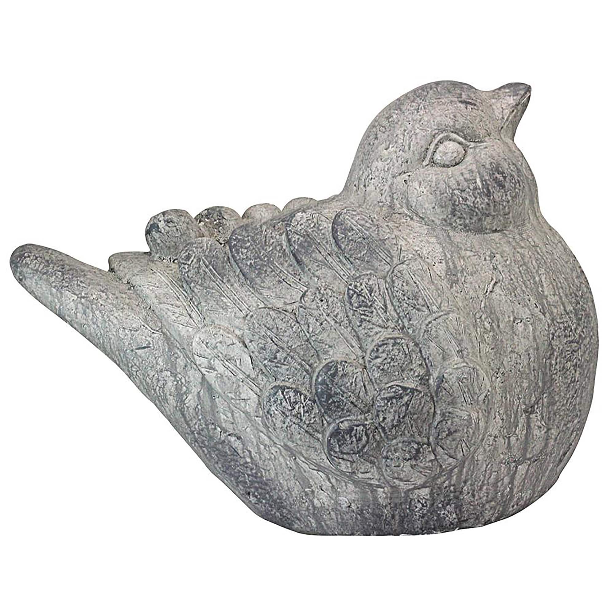 Design Toscano 21.5&#x22; Fine Feathered Friend Chubby Bird Statue