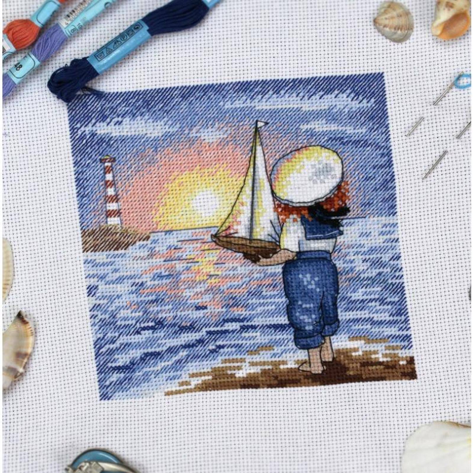 MP Studia A Long Journey Cross Stitch Kit Cross Stitch Kit