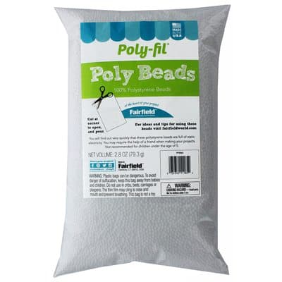 Poly-Fil® Biggie Bean Bag Filler, 16oz.