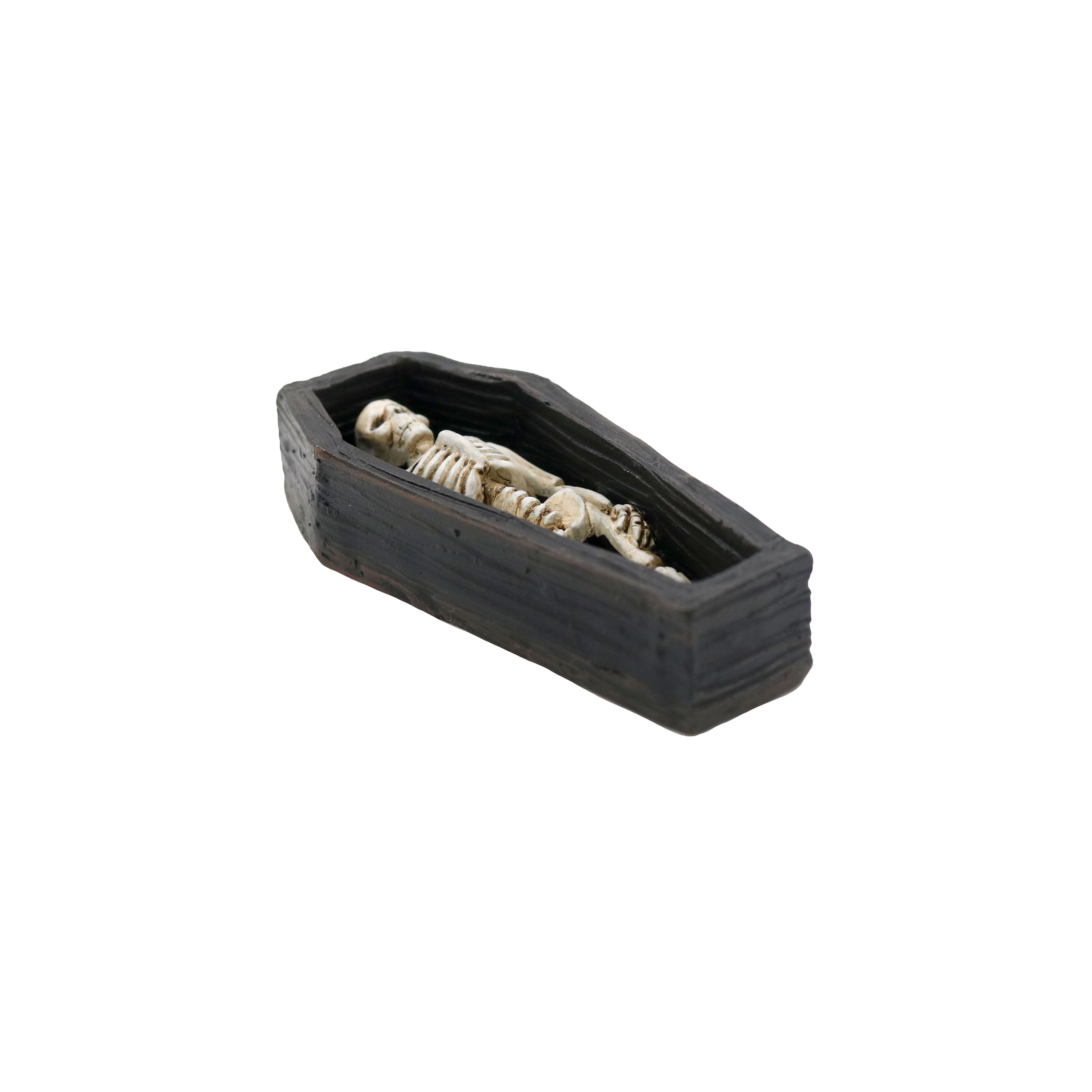 Mini Skeleton in Coffin Decoration by Ashland&#xAE;