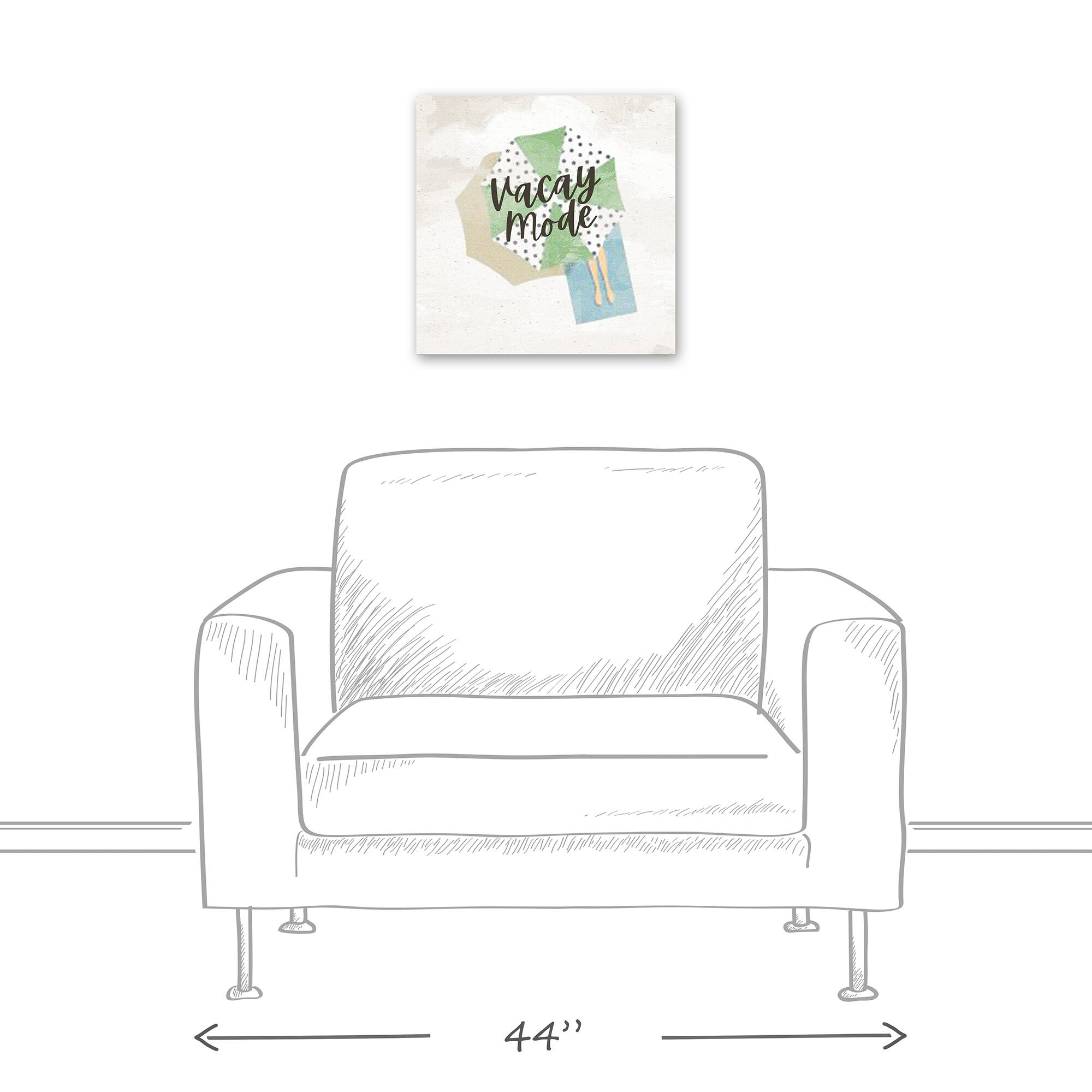 Vacay Mode Canvas Wall Art