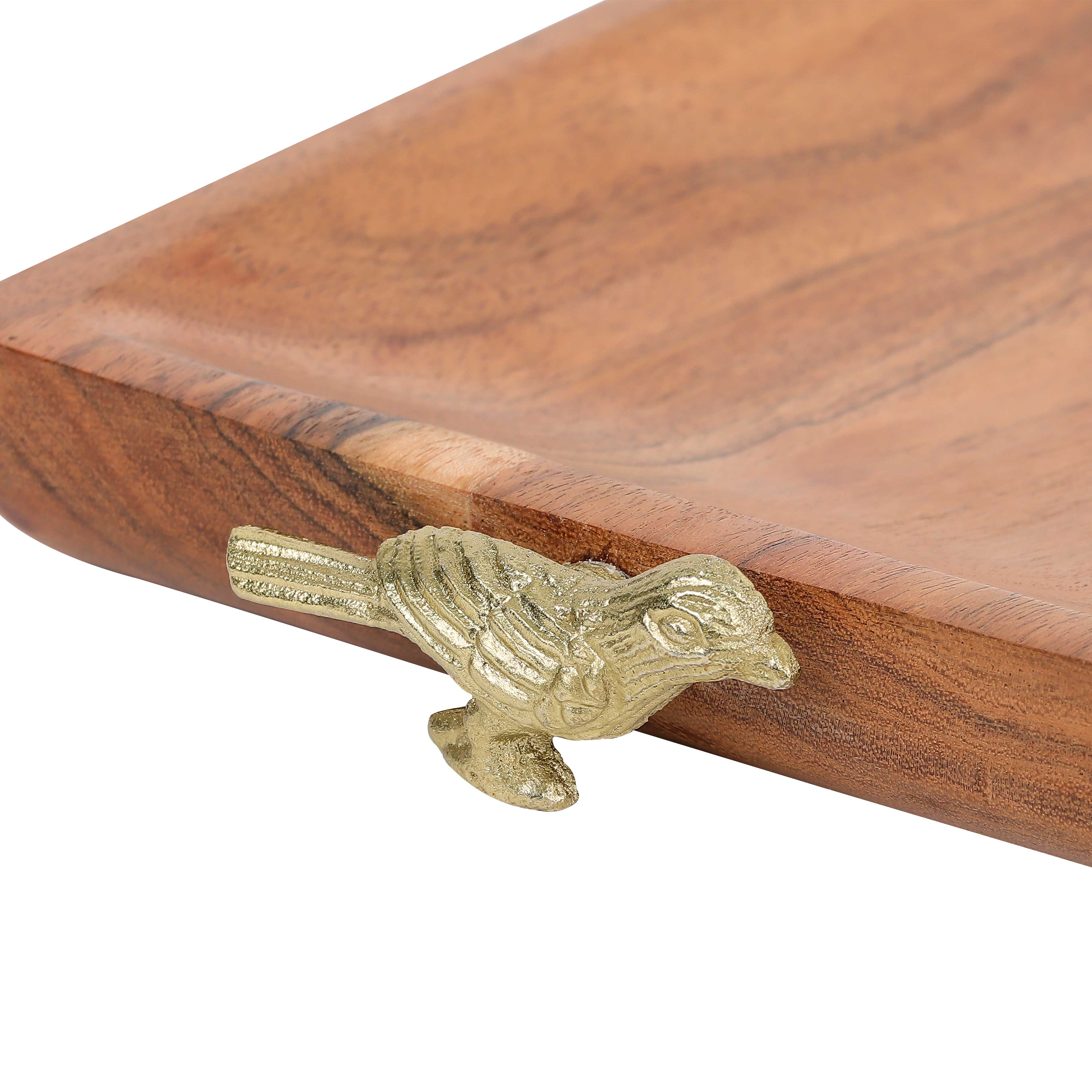 15&#x22; Wood Tabletop Tray by Ashland&#xAE;
