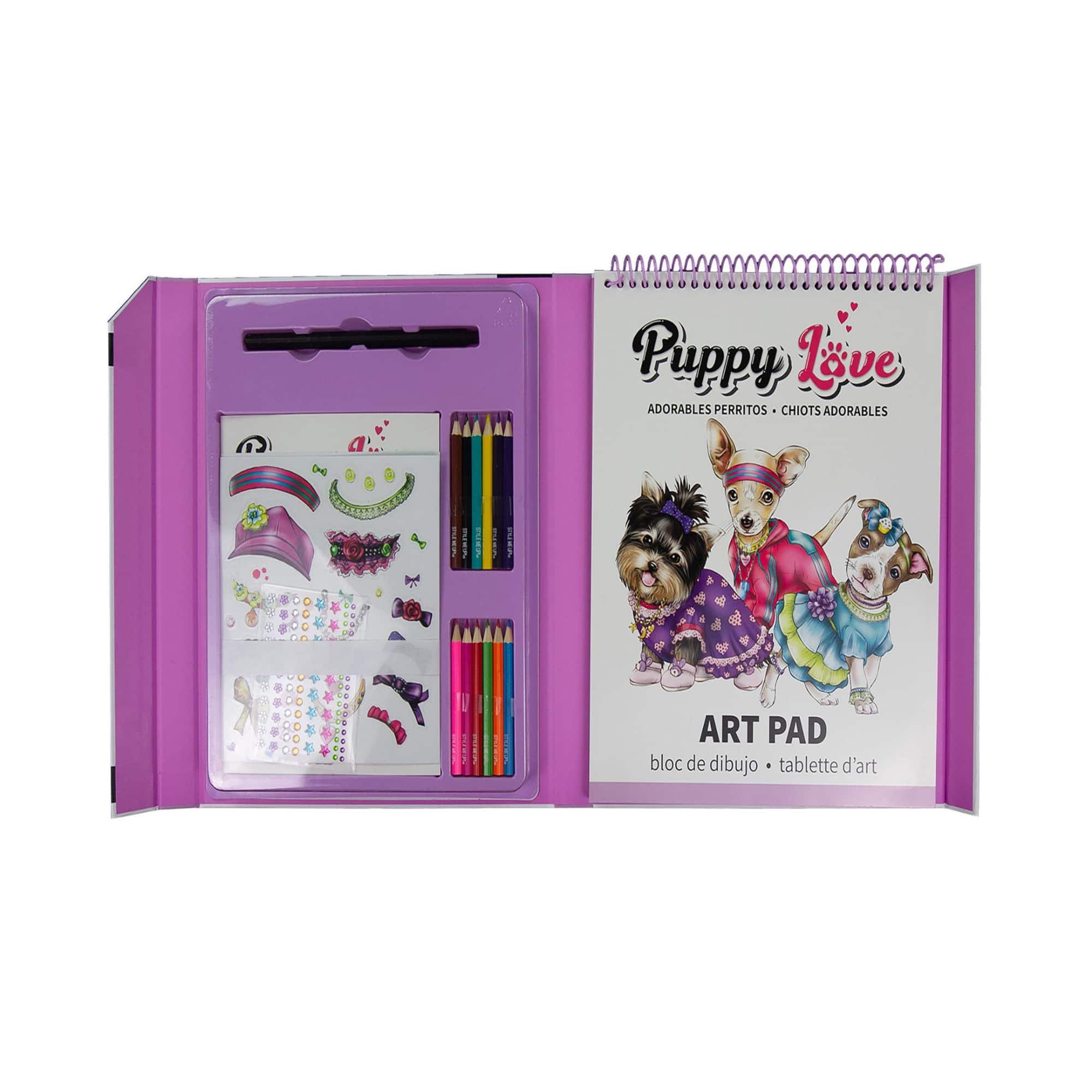 Style Me Up! Puppy Love Sketch Art Kit