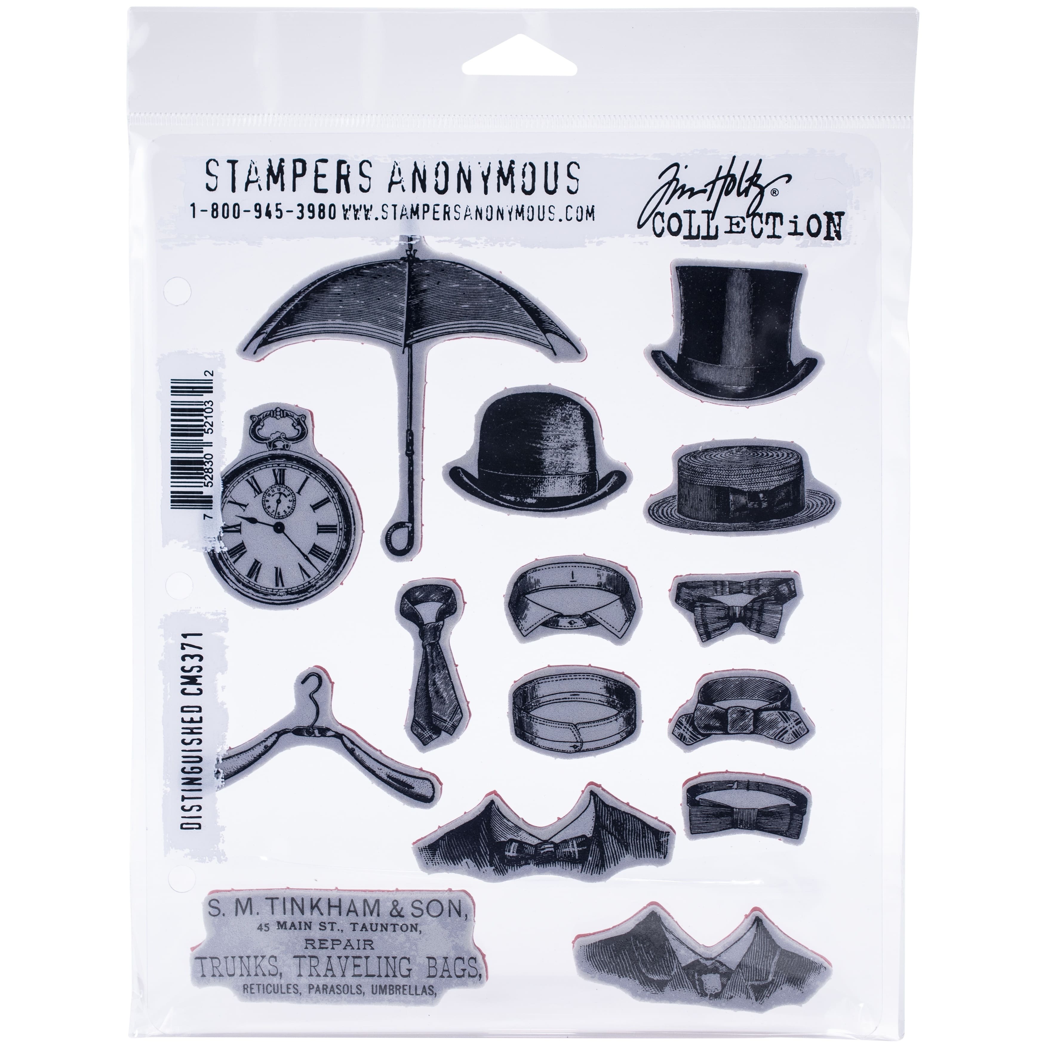 Stampers Anonymous Tim Holtz&#xAE; Distinguished Cling Stamps