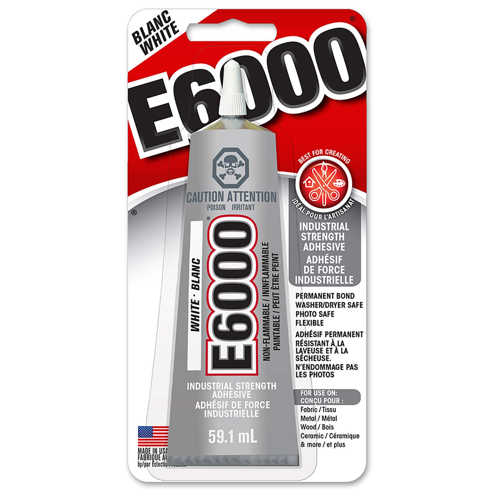 E6000® Craft, blanc