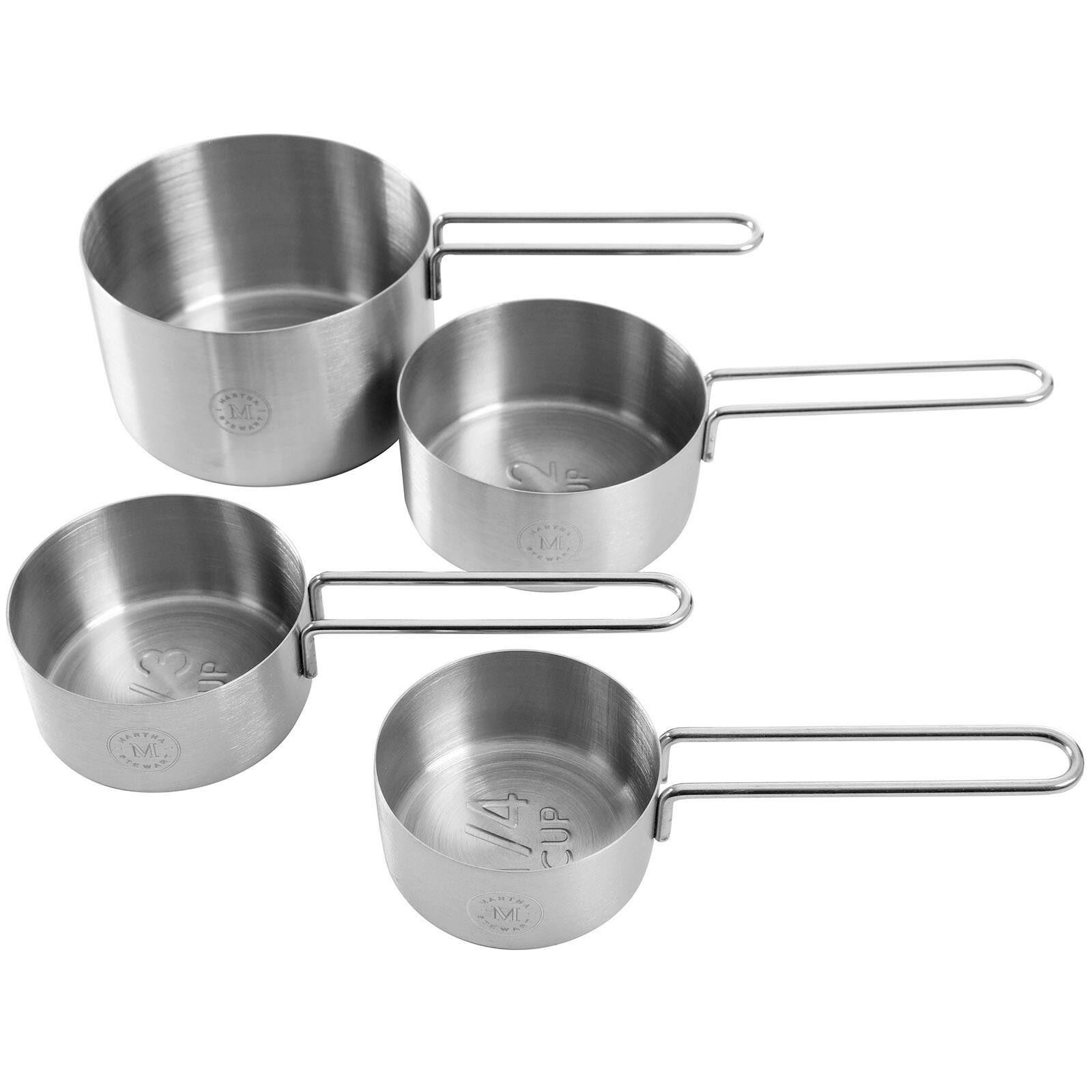 Martha Stewart Stainless Steel Measuring Cups