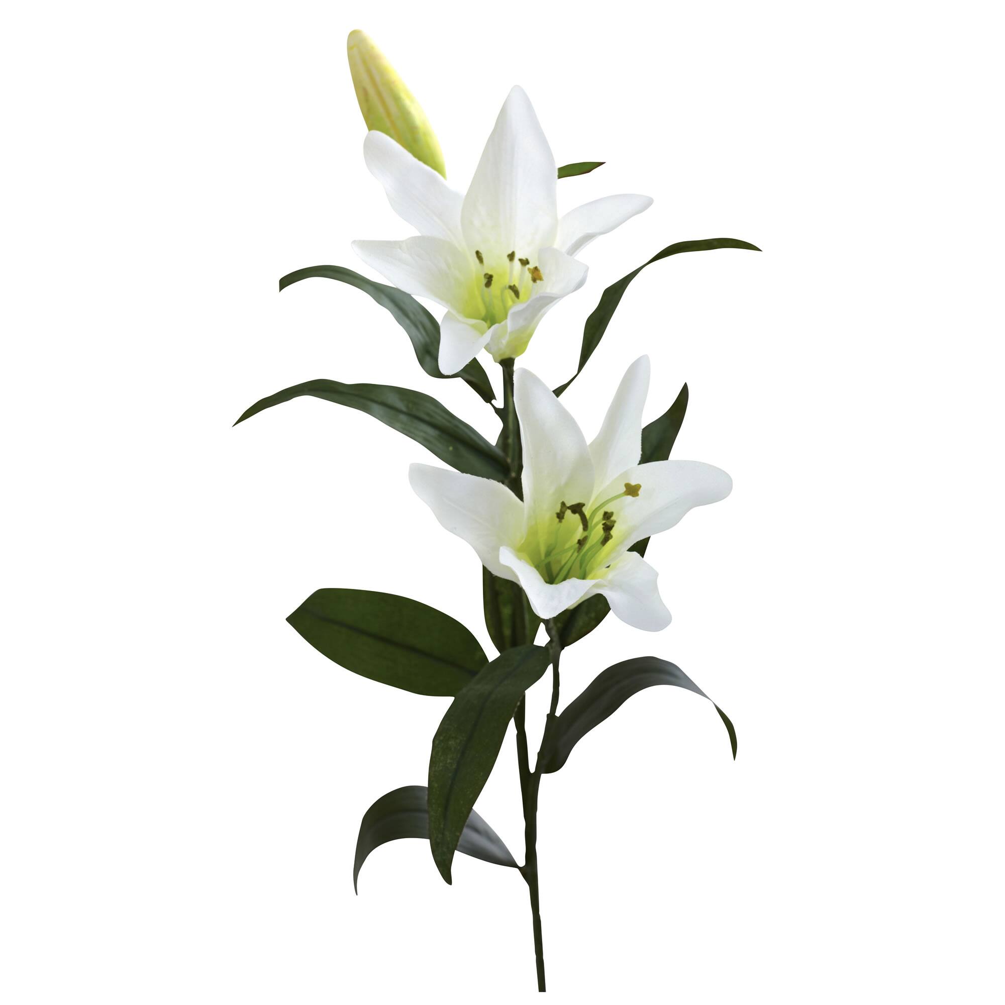 White Lily Stem 12ct Michaels