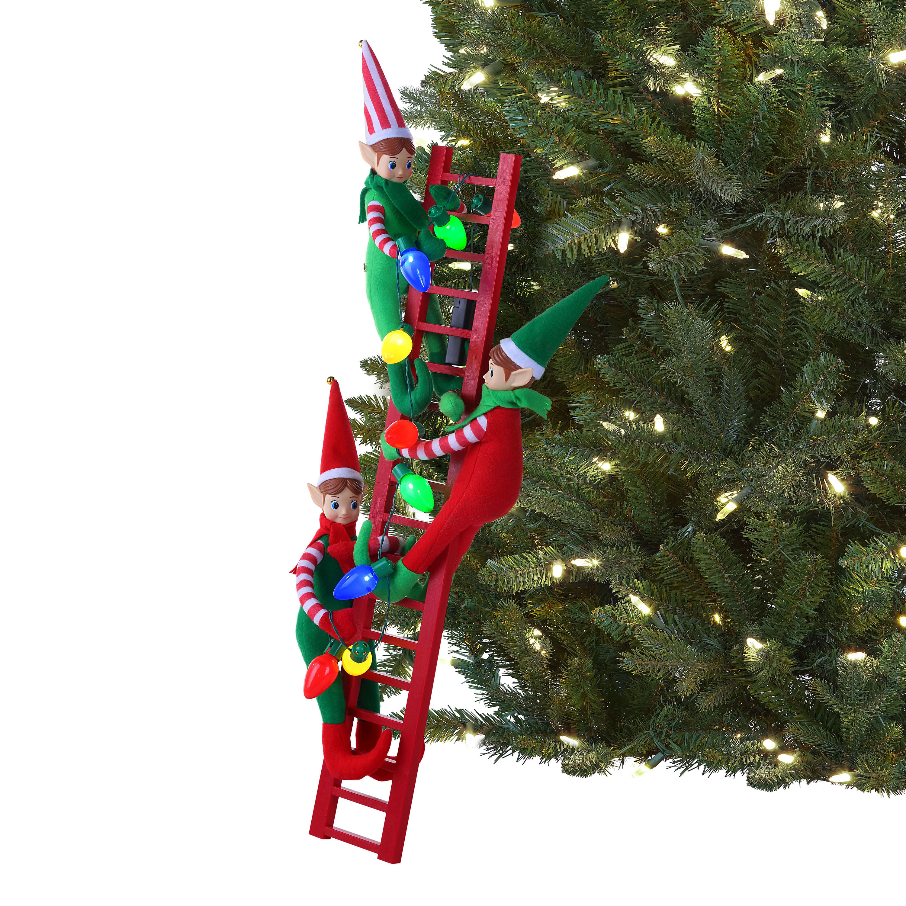 Mr. Christmas 27.5&#x22; LED Elves Tree Trimmer