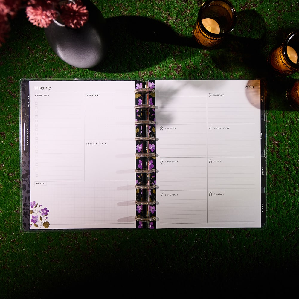 The Classic Happy Planner&#xAE; Dark Garden