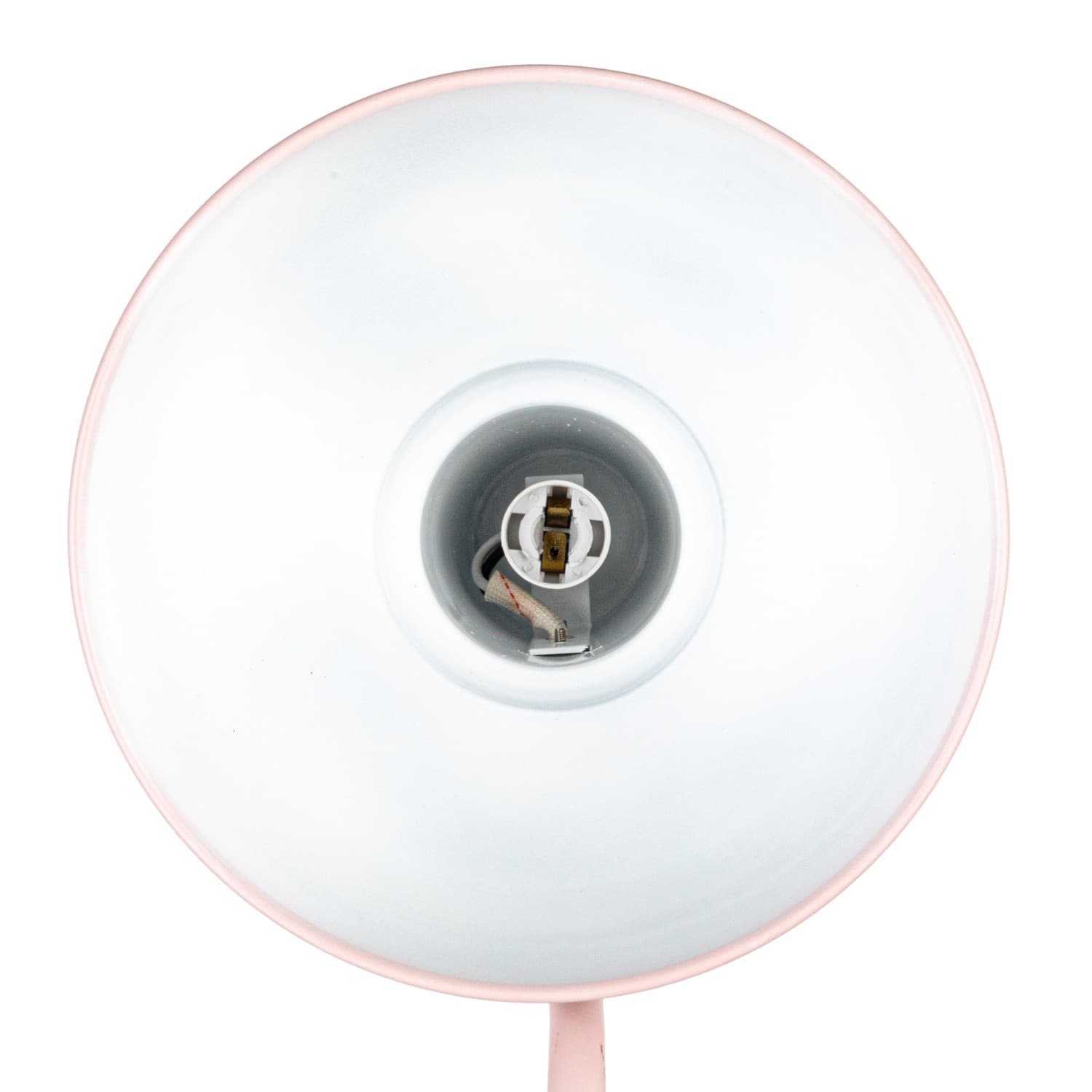 65&#x22; Pink Round Metal Floor Lamp