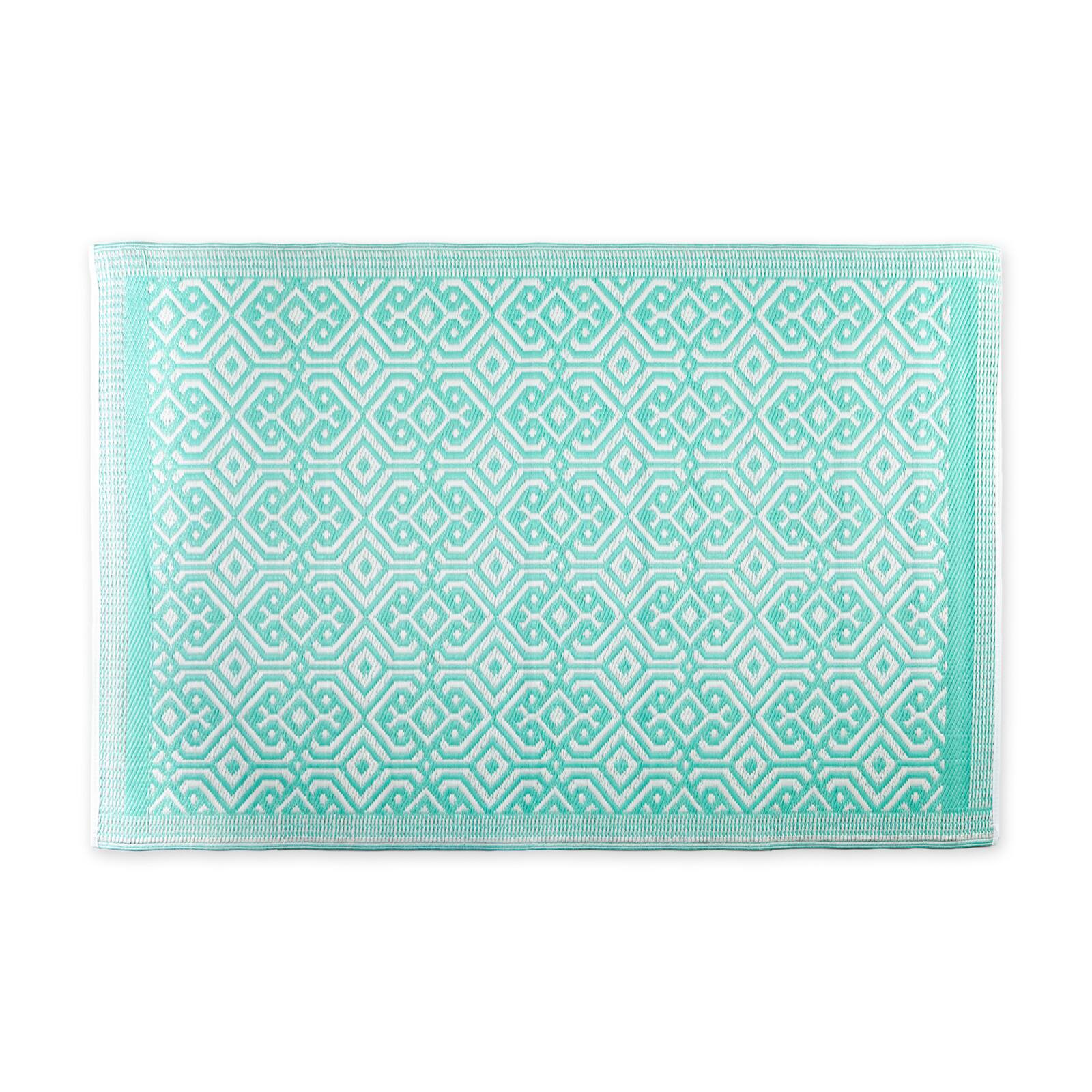 DII® Aqua Moroccan Rug, 4ft. x 6ft.