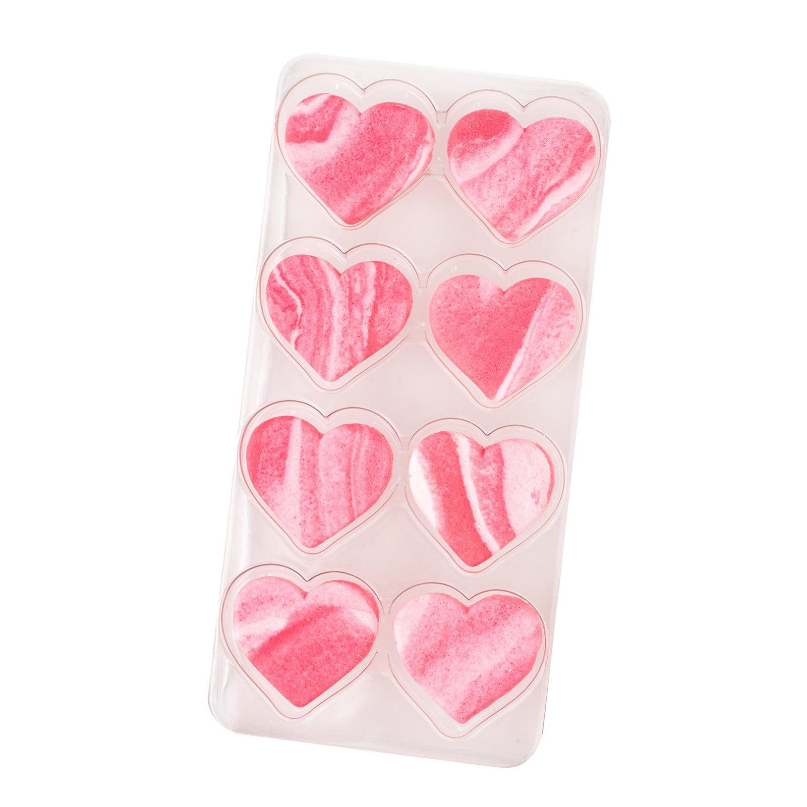 Sweet Tooth Fairy&#xAE; Pink Swirl Heart Icing Decorations, 8ct.