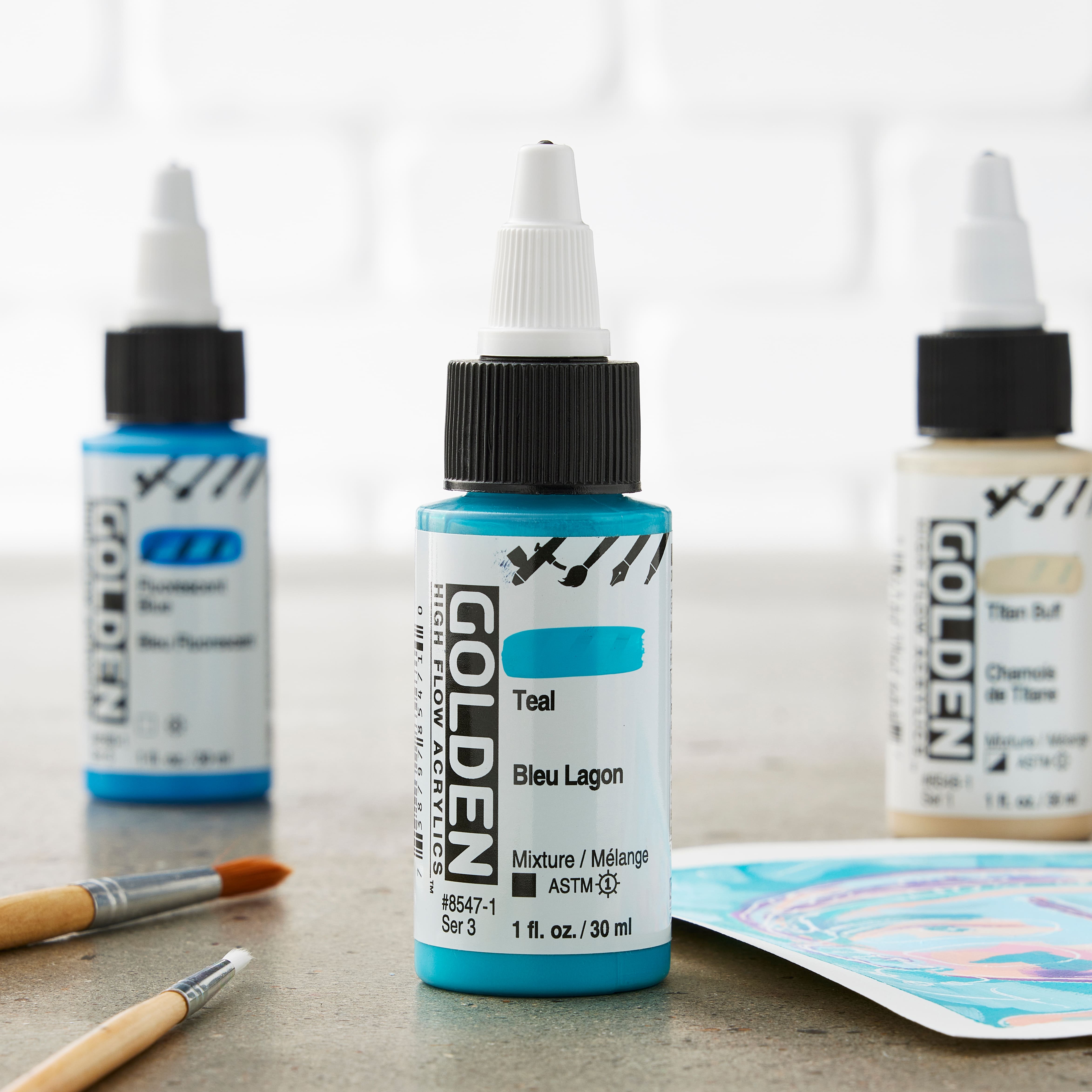 Golden&#xAE; High Flow Acrylics, 1oz.