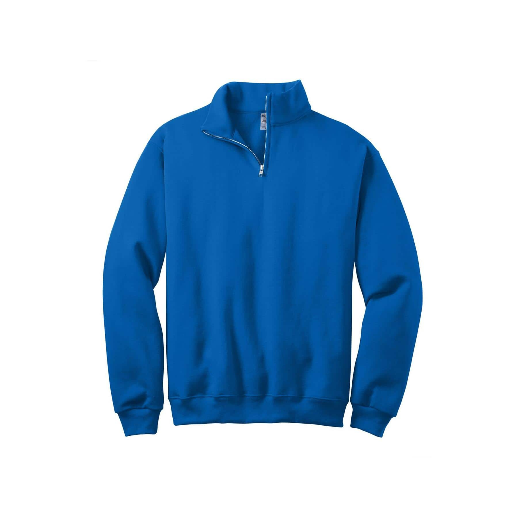 JERZEES® NuBlend® 1/4-Zip Cadet Collar Sweatshirt