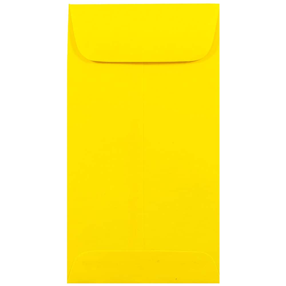 JAM Paper 3.5&#x22; x 6.5&#x22; Coin Business Envelopes, 50ct.