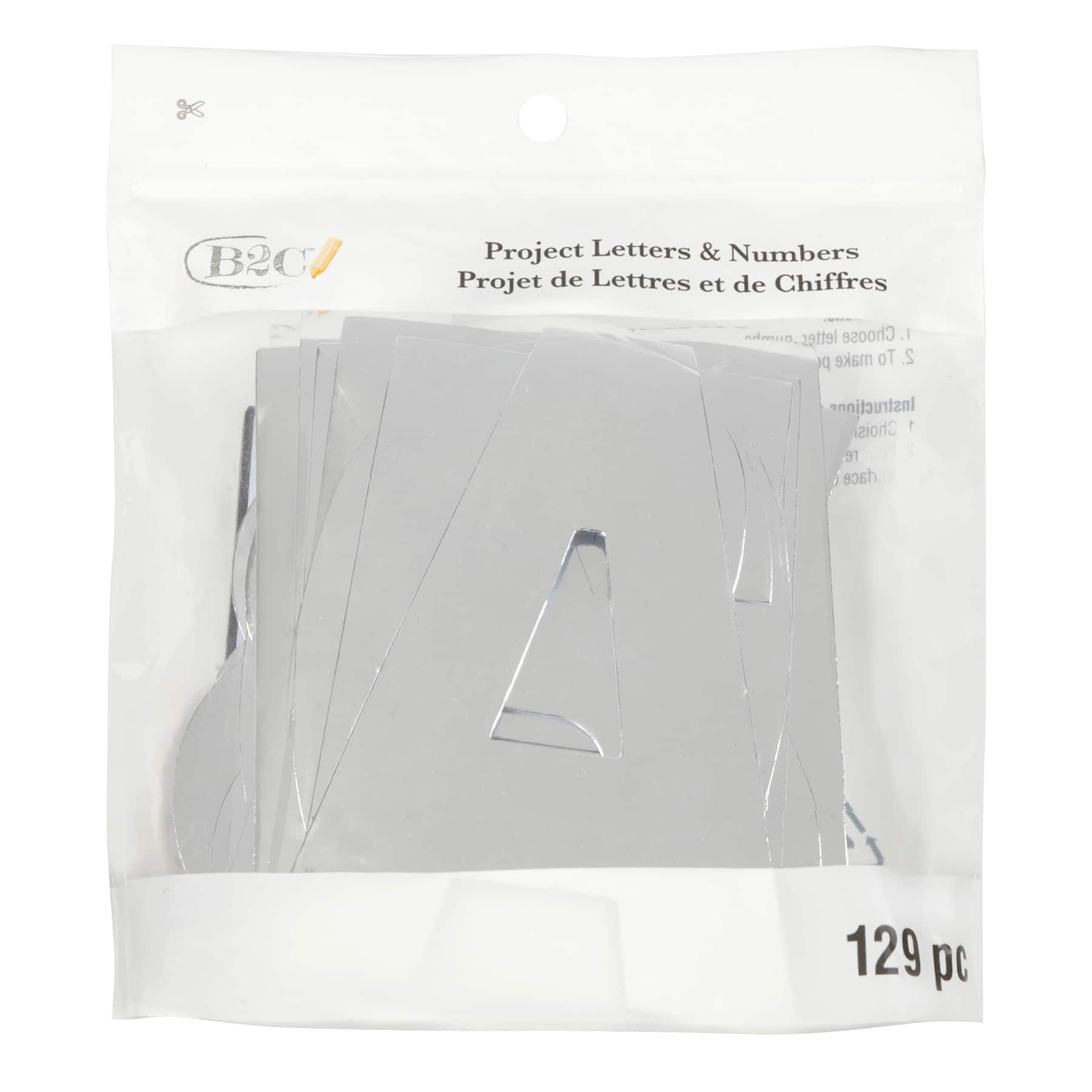 4" Holographic Project Letters, Numbers & Characters by B2C™