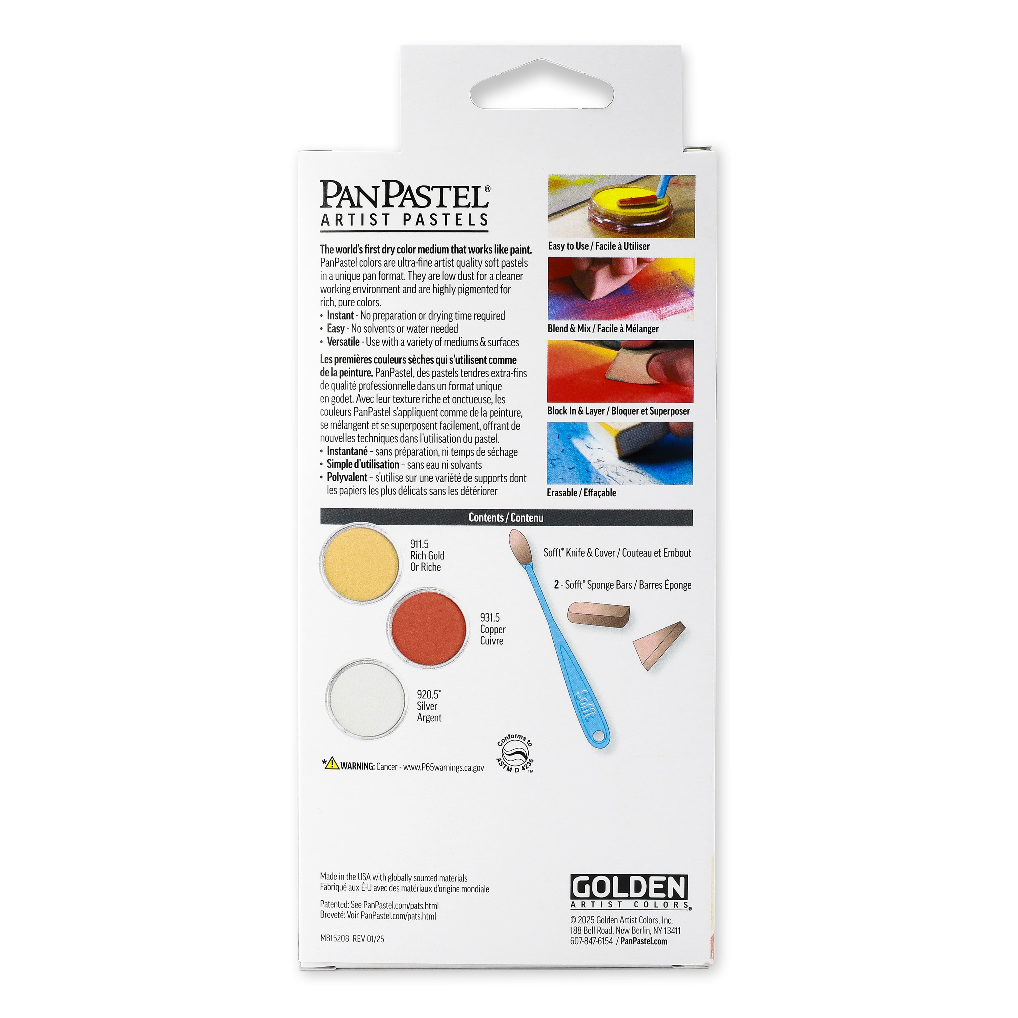PanPastel&#xAE; Metallic Artist Pastels