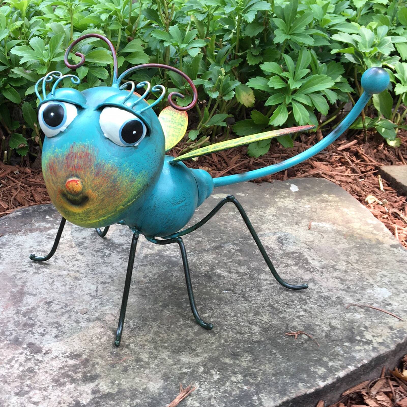 Santa's Workshop 13" Metal Dragonfly