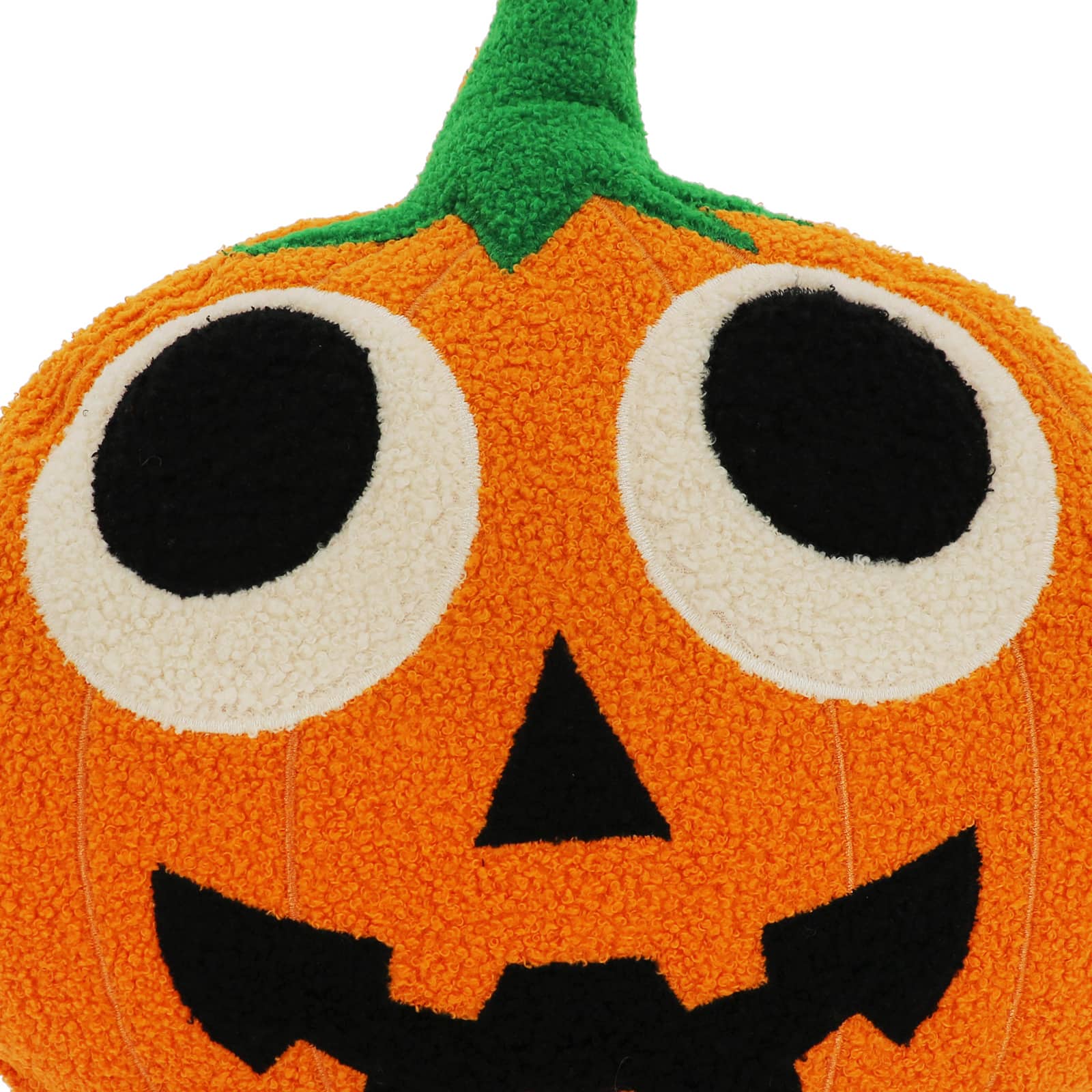 16&#x22; Silly Orange Pumpkin Face Pillow by Ashland&#xAE;